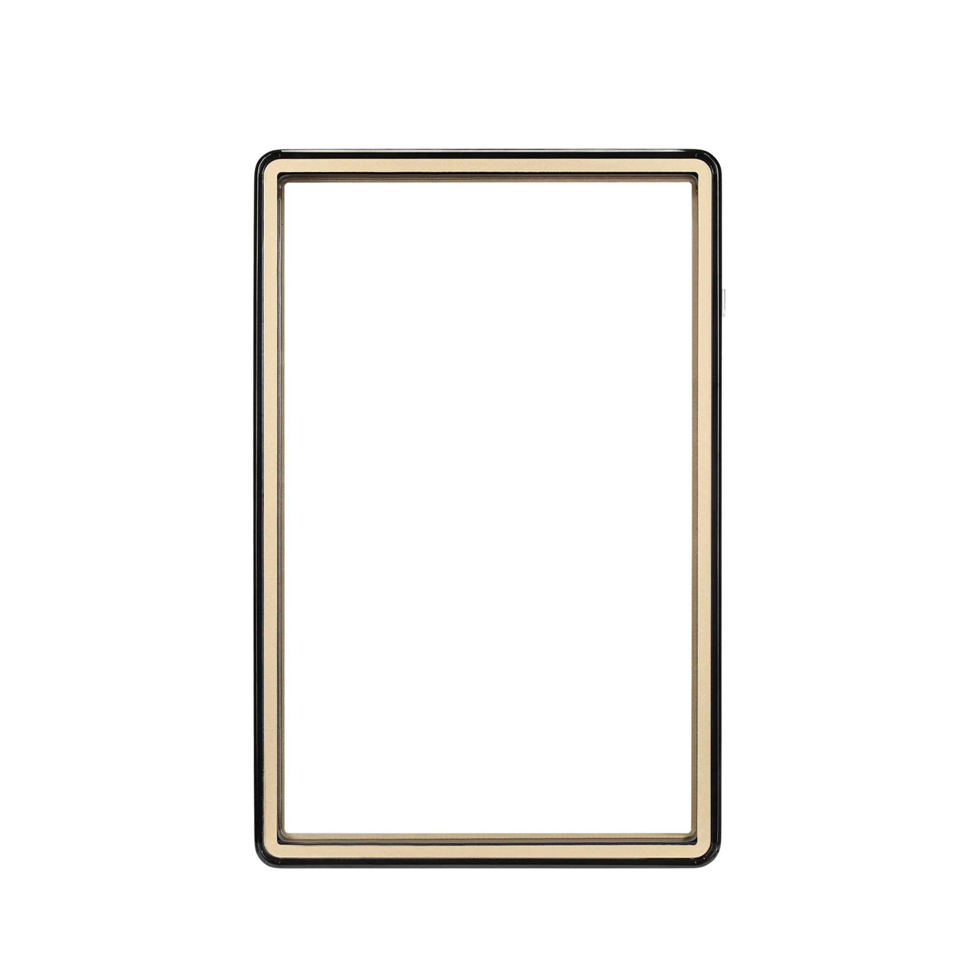 Standard BGS Slabmags Case - Metallic Black With Gold Glass Border