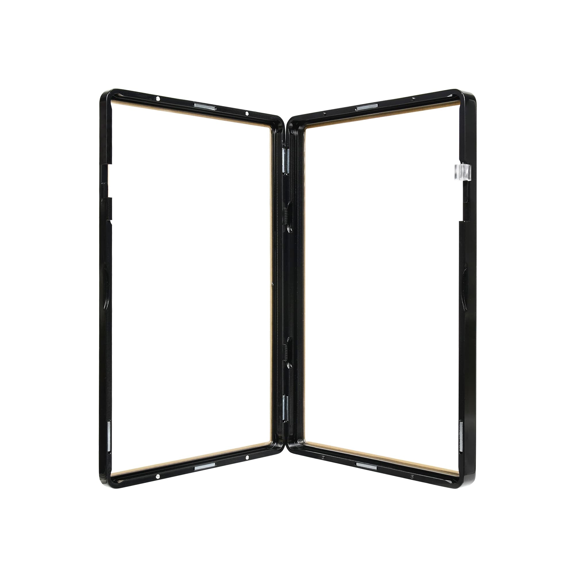 Standard BGS Slabmags Case - Metallic Black With Gold Glass Border