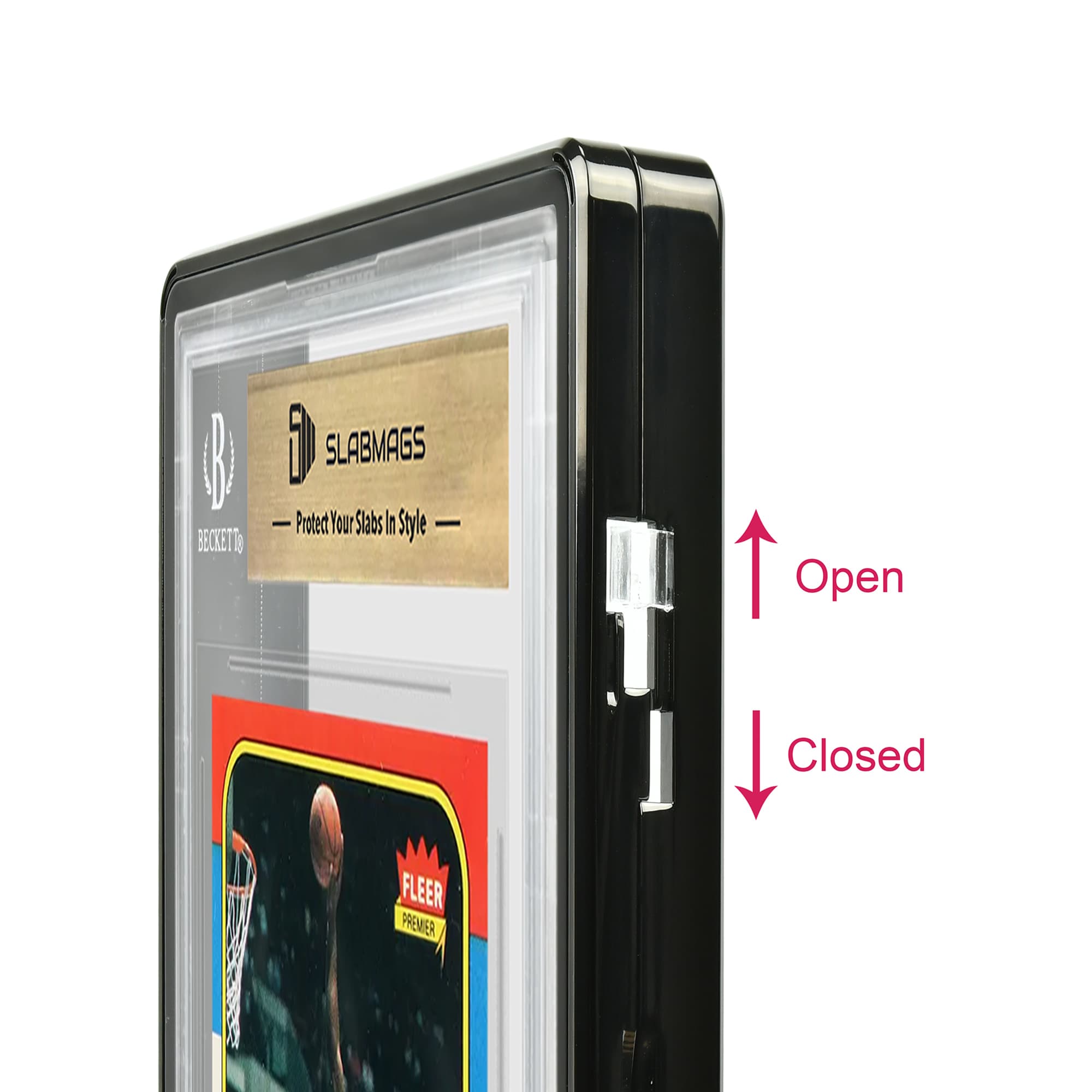 Standard BGS Slabmags Case - Metallic Black