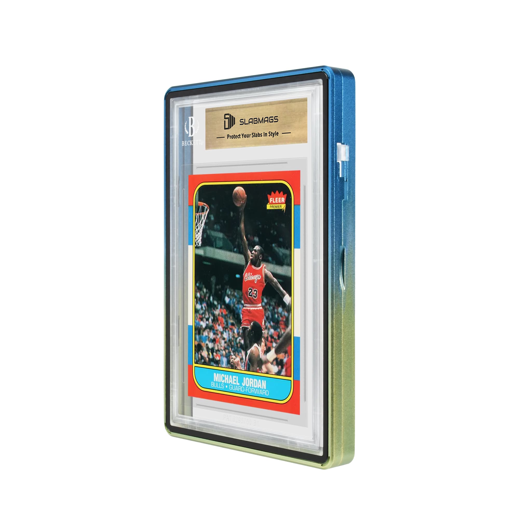 Gradient Series Standard BGS Slabmags Case - Top Blue Bottom Yellow