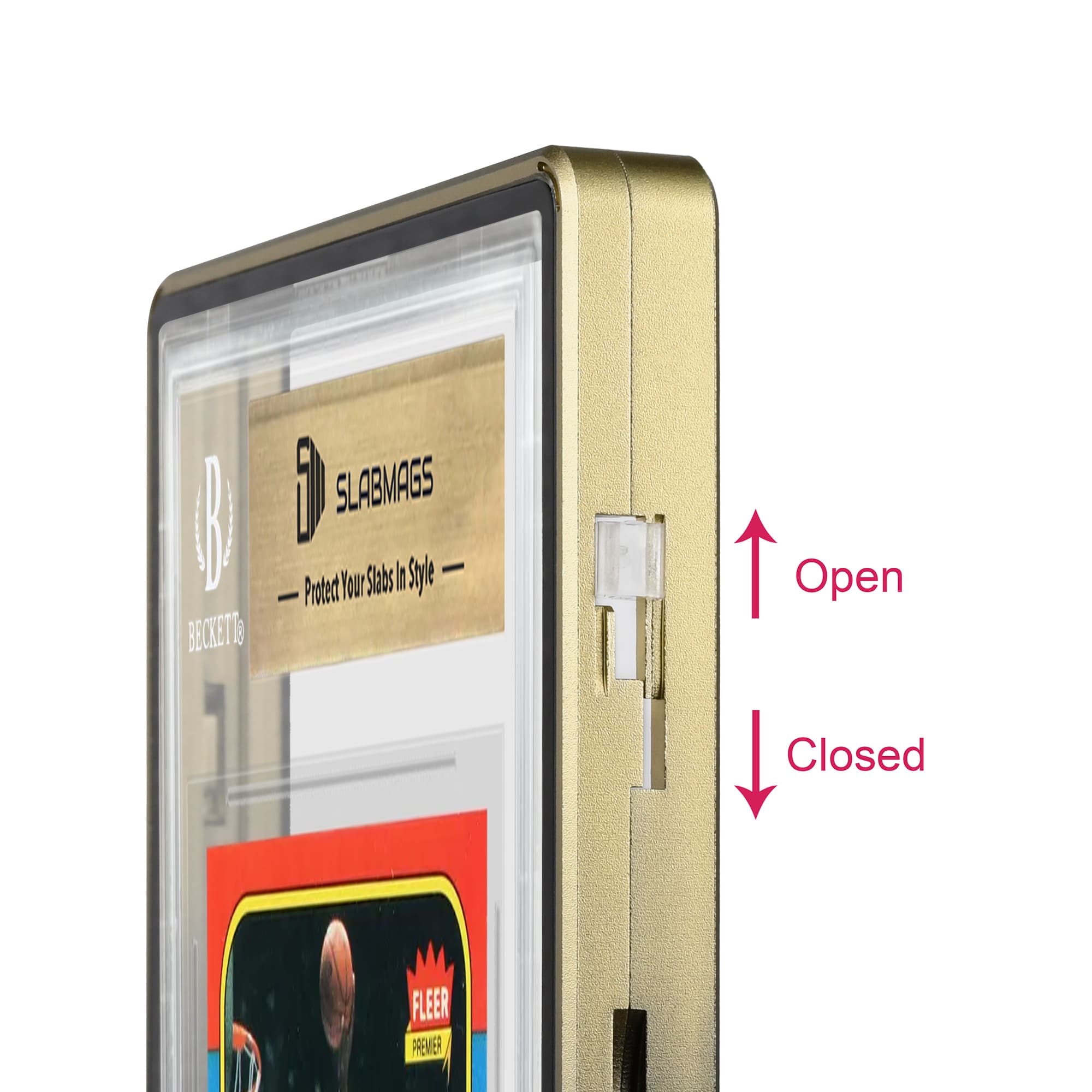 Gradient Series Standard BGS Slabmags Case - Top Gold Bottom Black