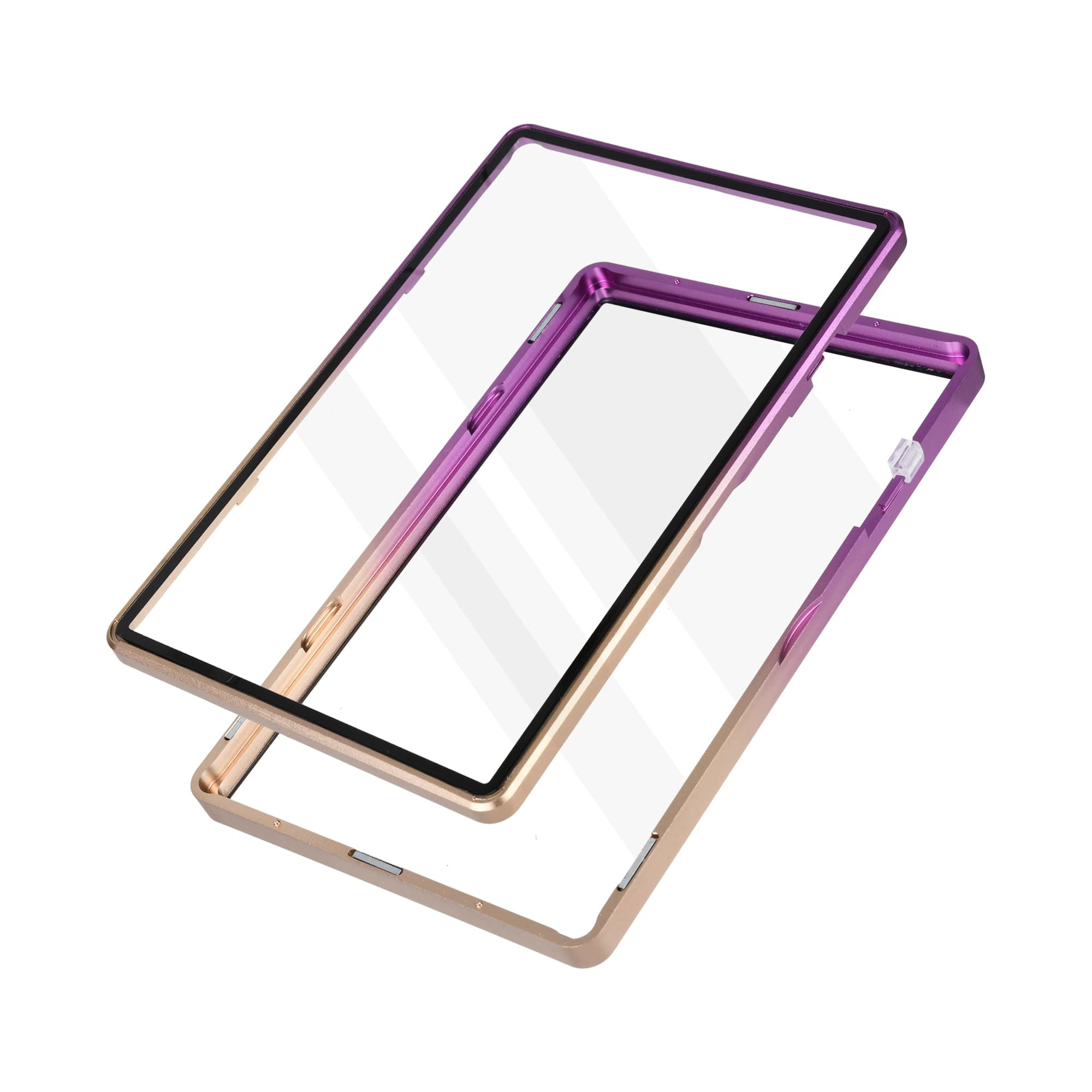 Gradient Series Standard BGS Slabmags Case - Top Purple Bottom Gold