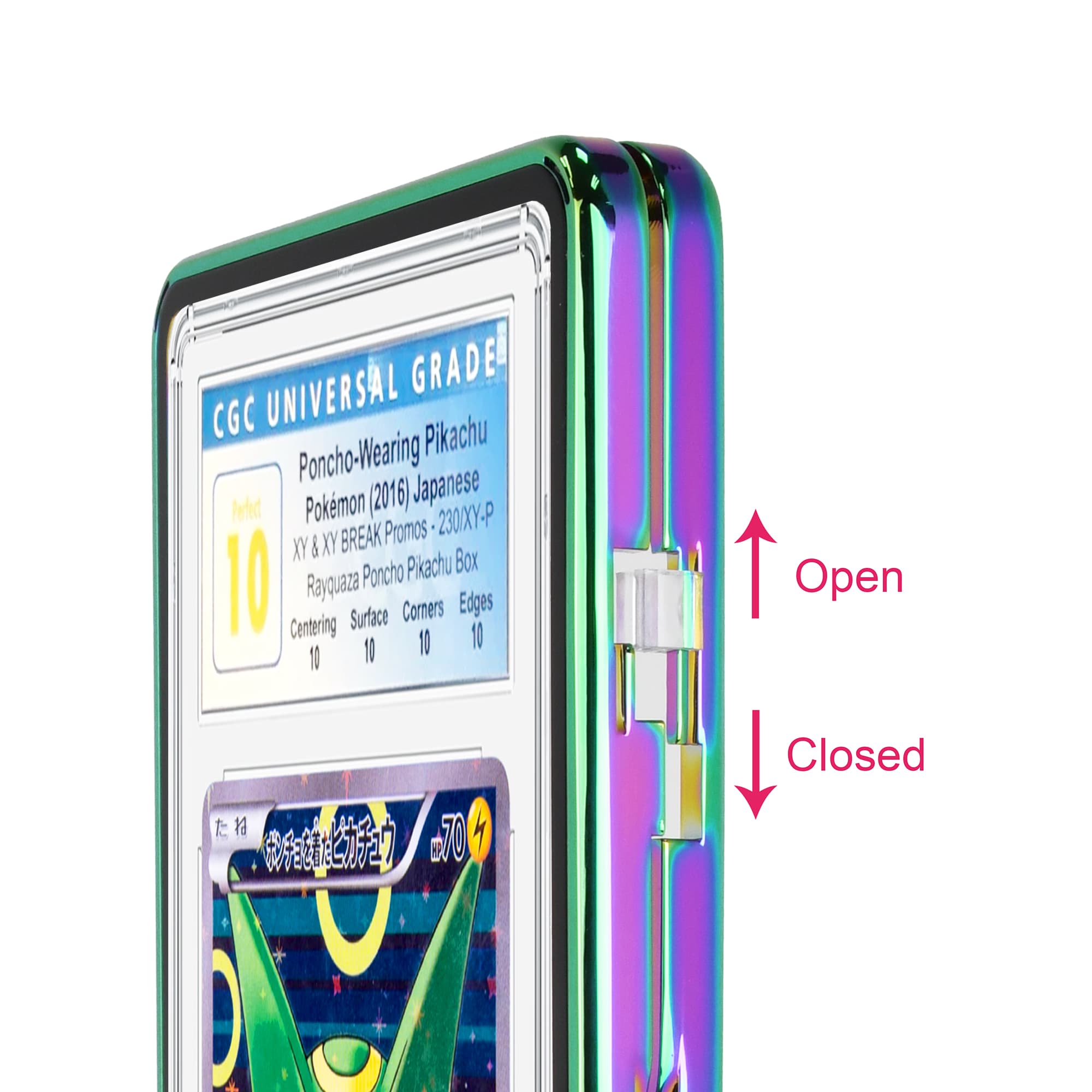 Standard CGC Slabmags Case - Metallic Rainbow