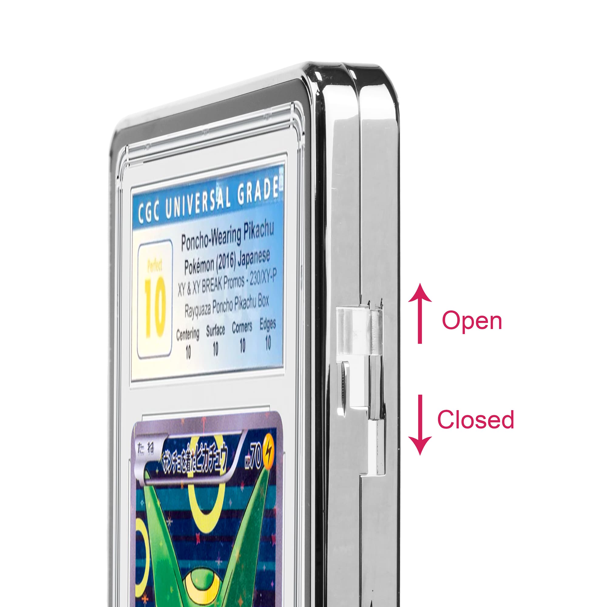 Standard CGC Slabmags Case - Metallic Silver