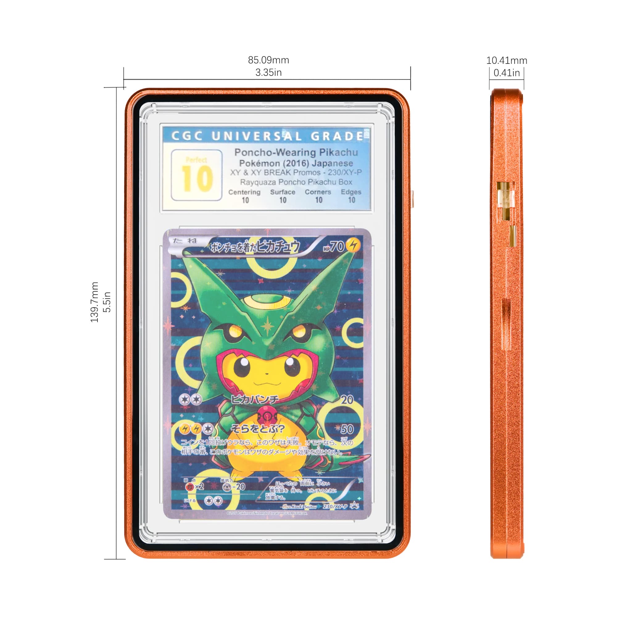 Standard CGC Slabmags Case - Matte Orange