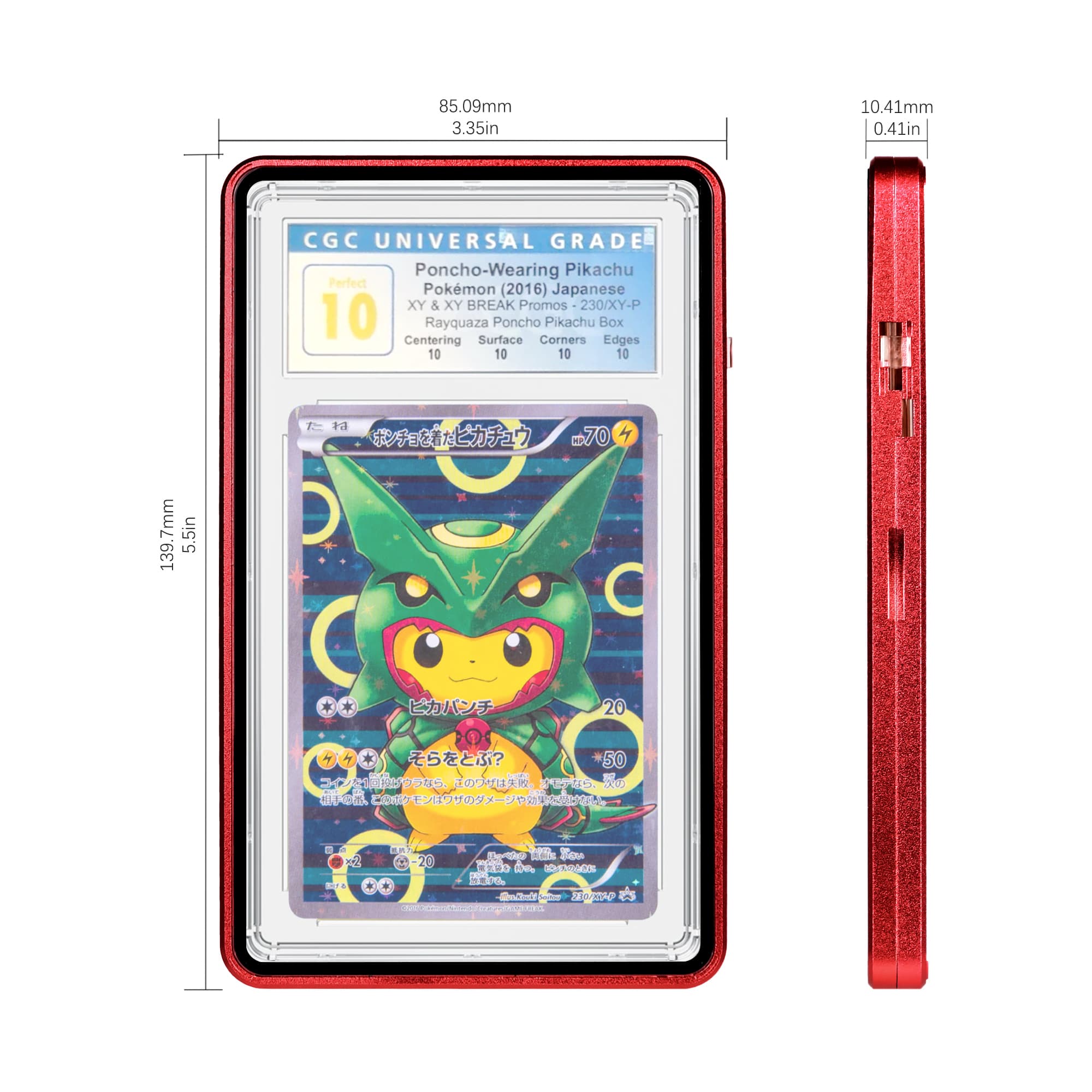 Standard CGC Slabmags Case - Matte Red