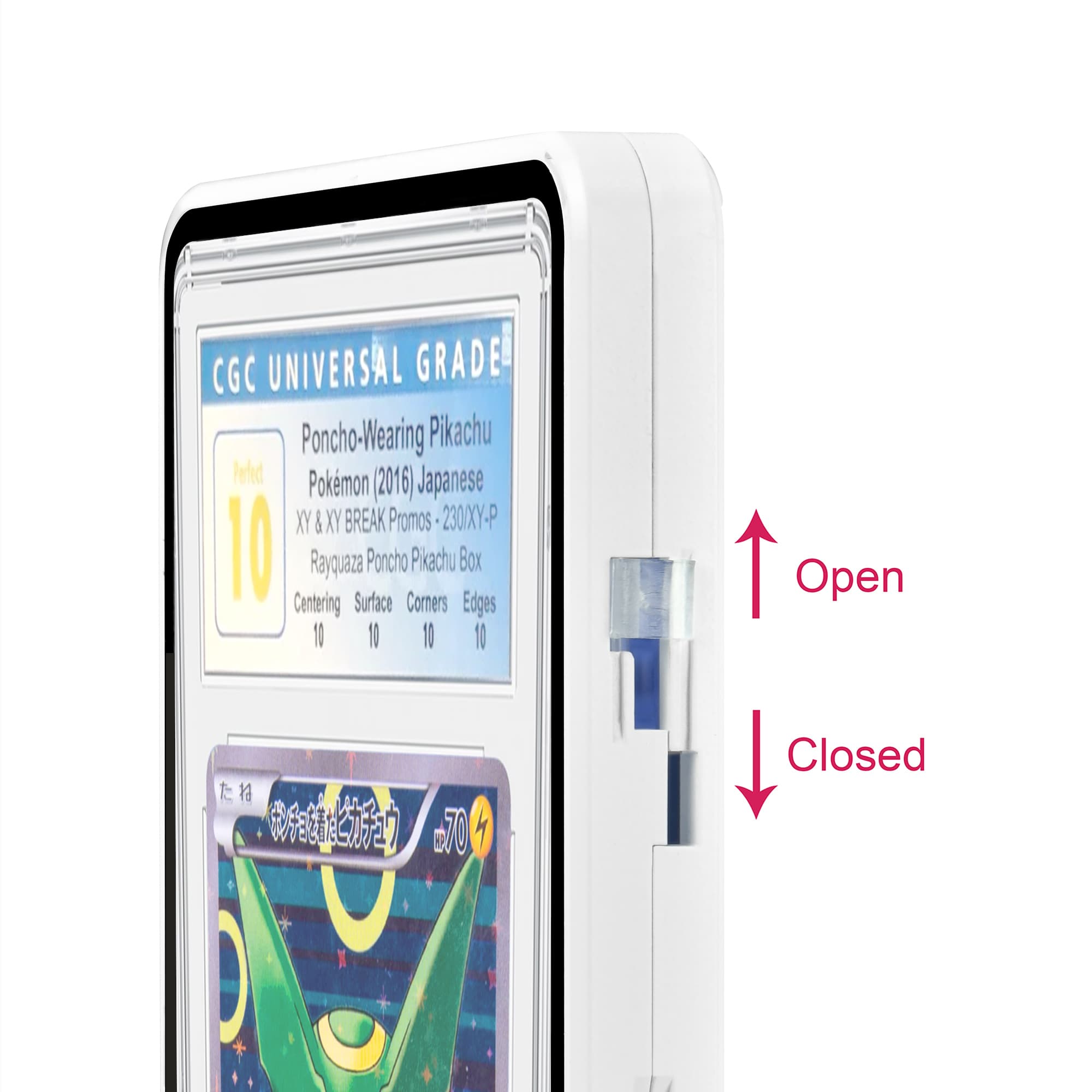 Standard CGC Slabmags Case - Matte White