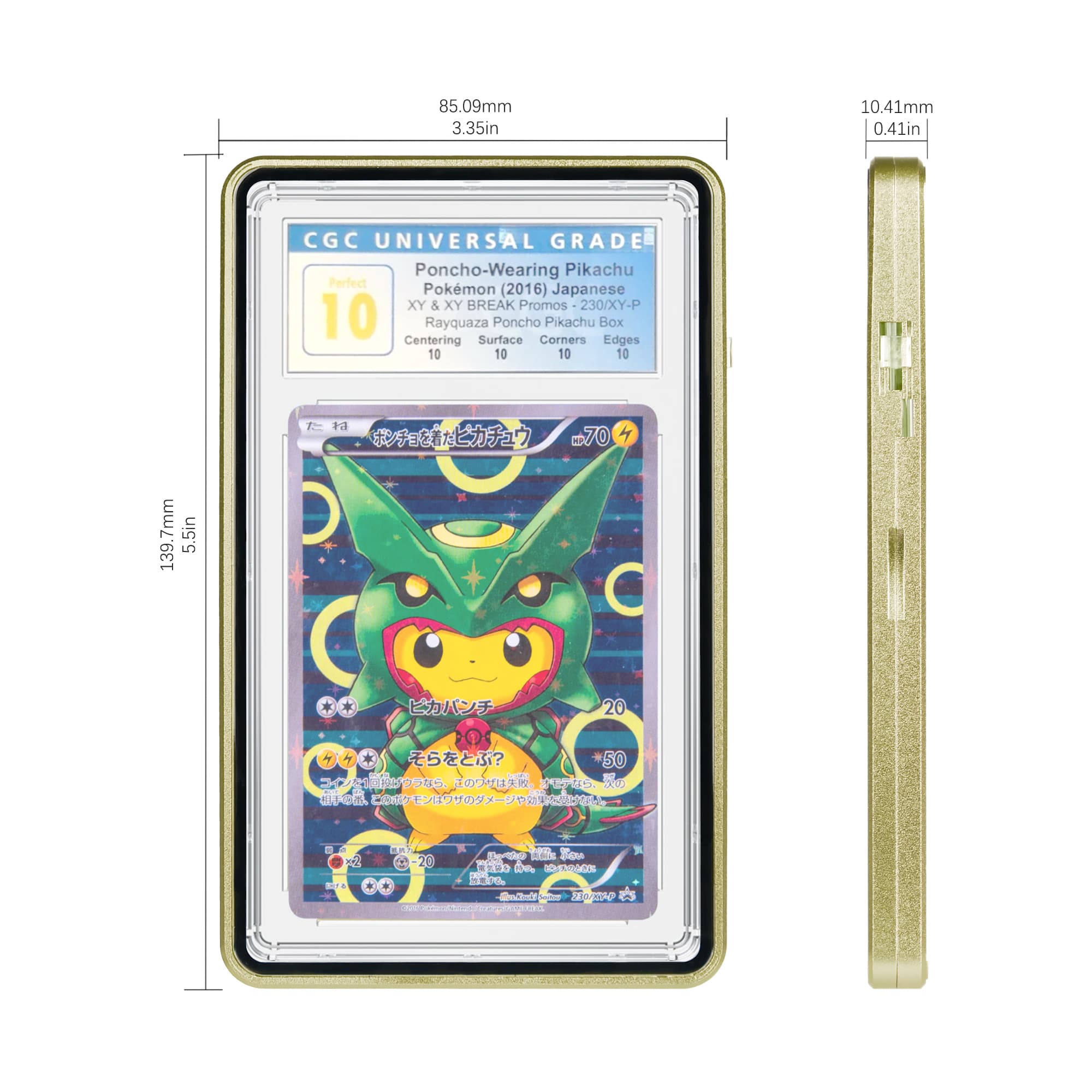 Standard CGC Slabmags Case - Matte Yellow