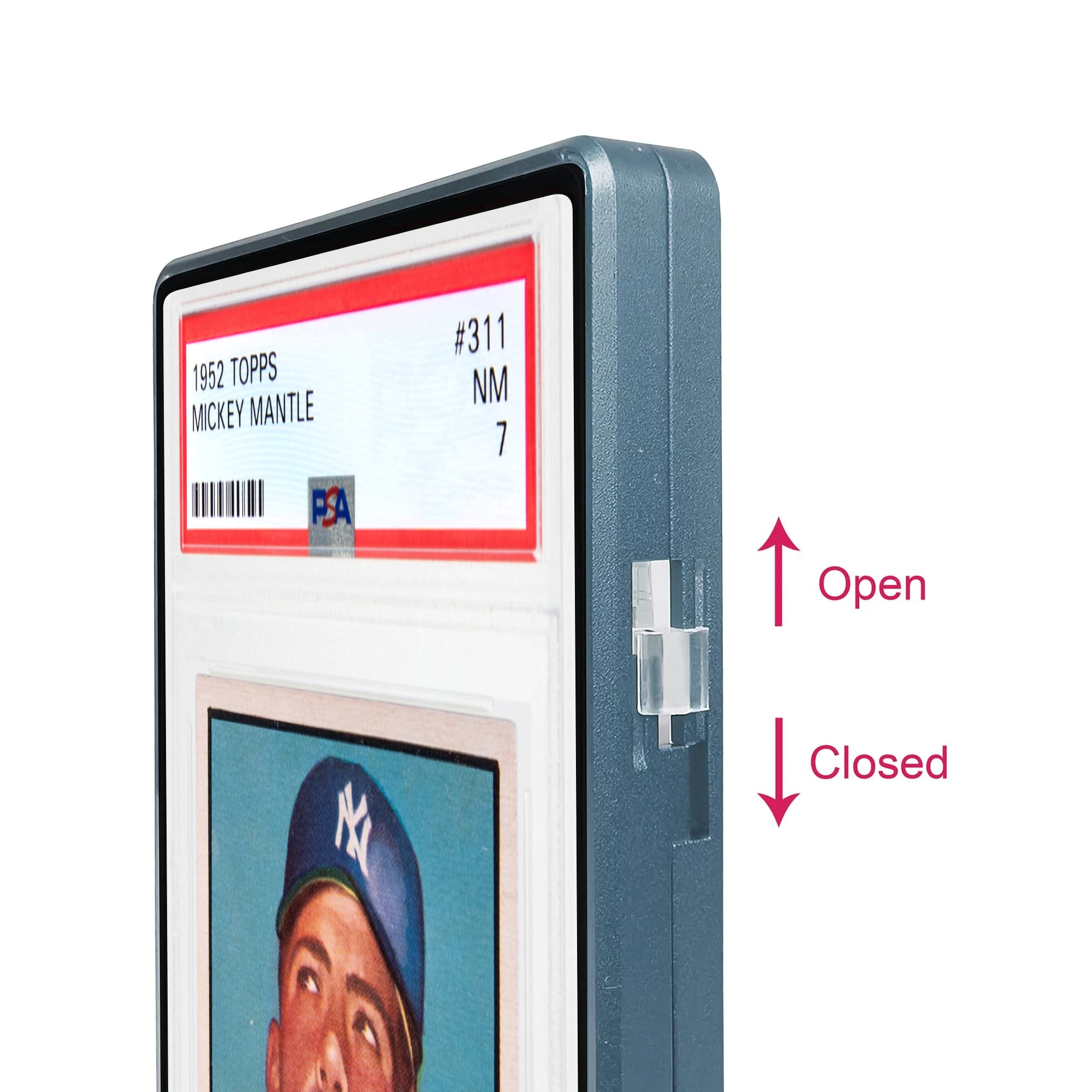 Standard PSA Slabmags Case - Matte Blue(Compatible With Standard CGC, CSG & AGS Slabs)