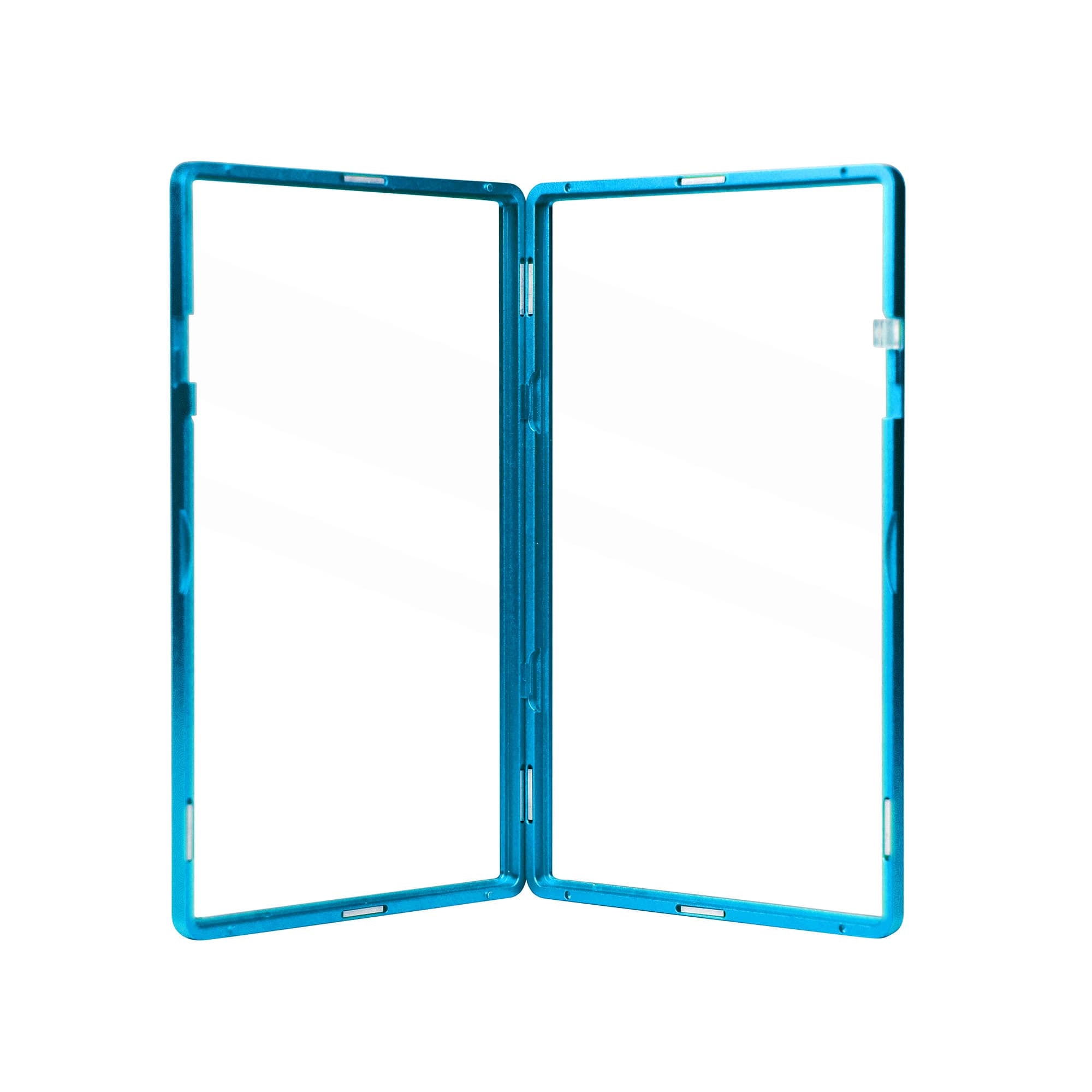 Etched Series Standard PSA Slabmags Case - Mosaic Aqua Blue