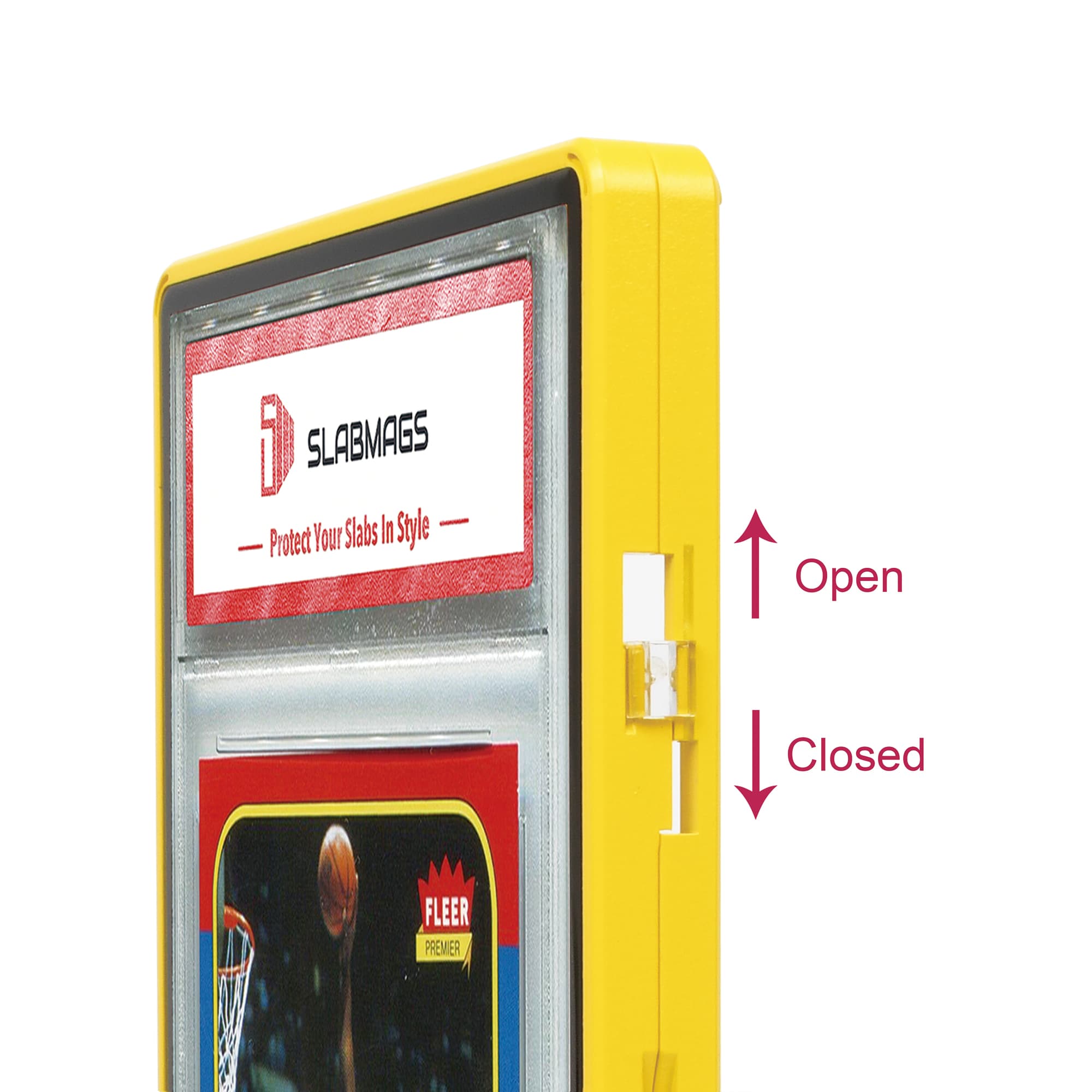 Standard PSA Slabmags Case - Matte Exotic Yellow(Compatible With Standard CGC, CSG & AGS Slabs)