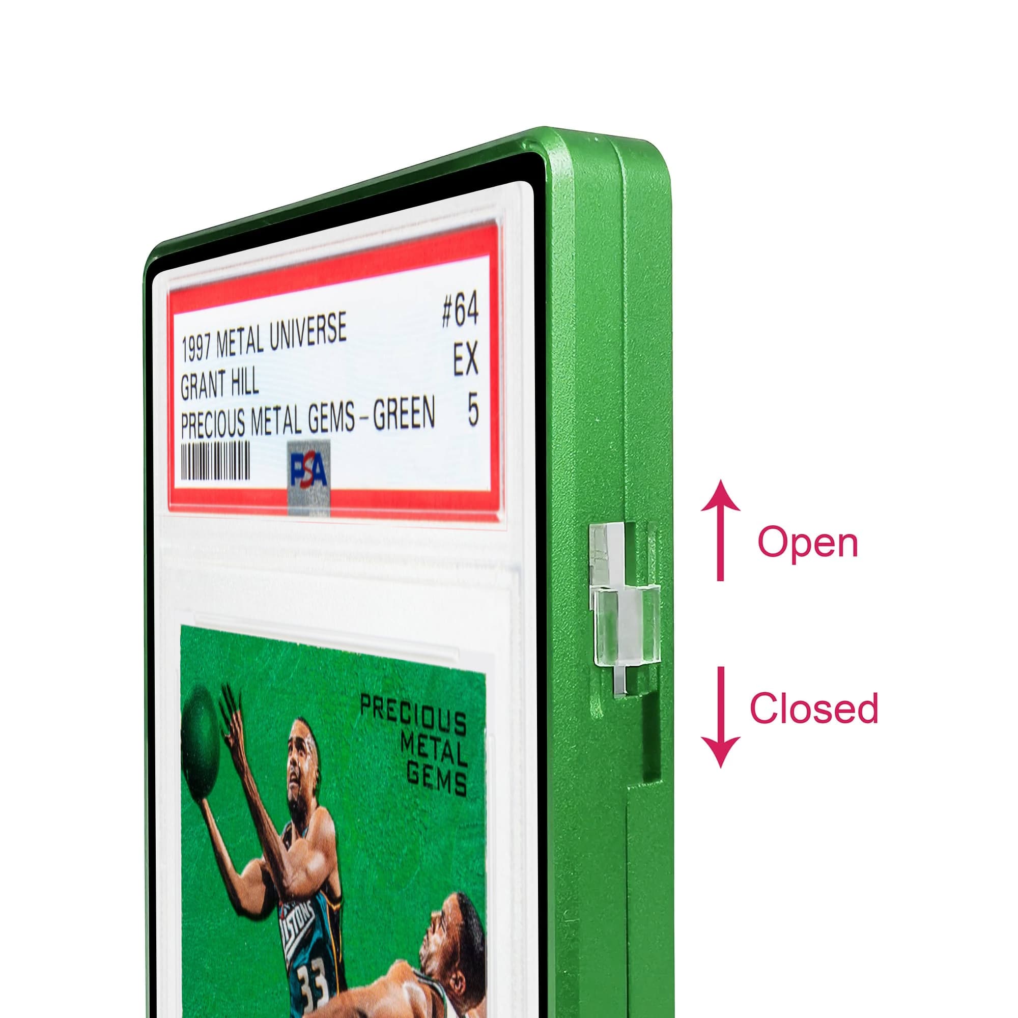 Standard PSA Slabmags Case - Matte Green(Compatible With Standard CGC, CSG & AGS Slabs)