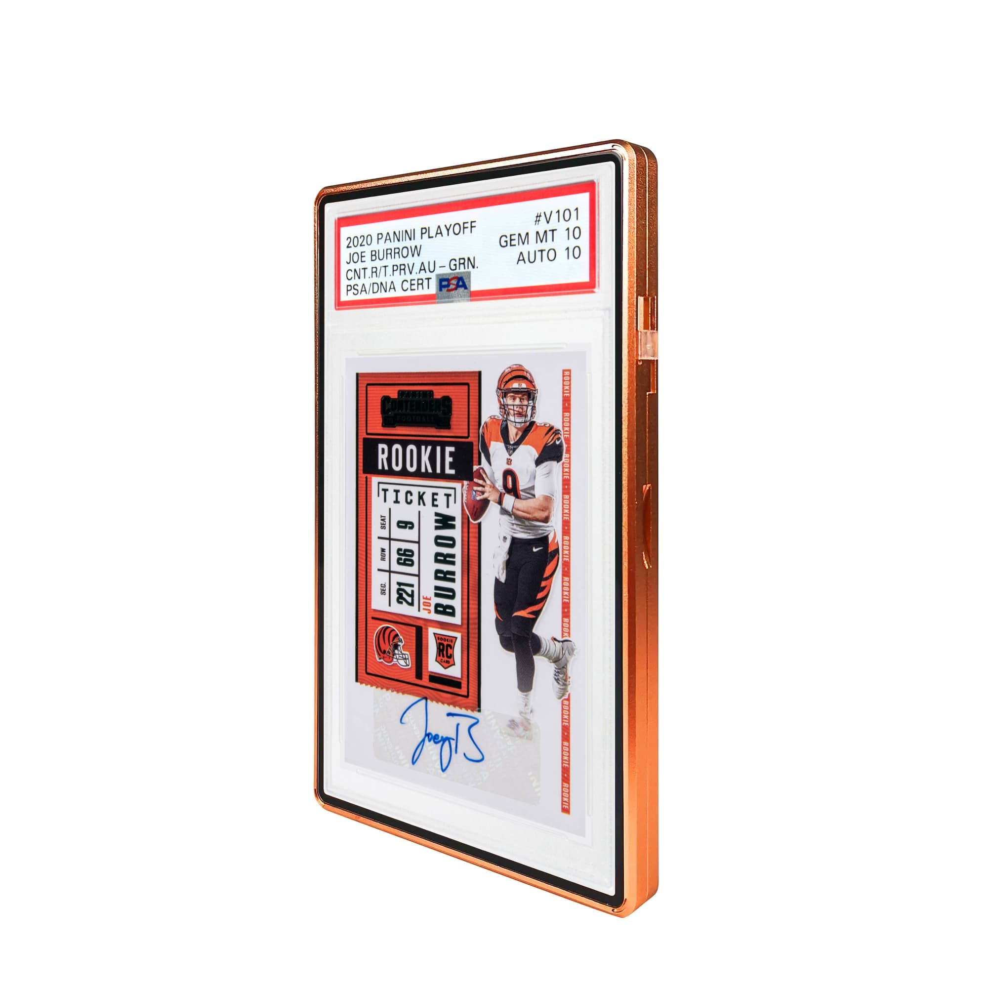 Standard PSA Slabmags Case - Matte Orange(Compatible With Standard CGC, CSG & AGS Slabs)