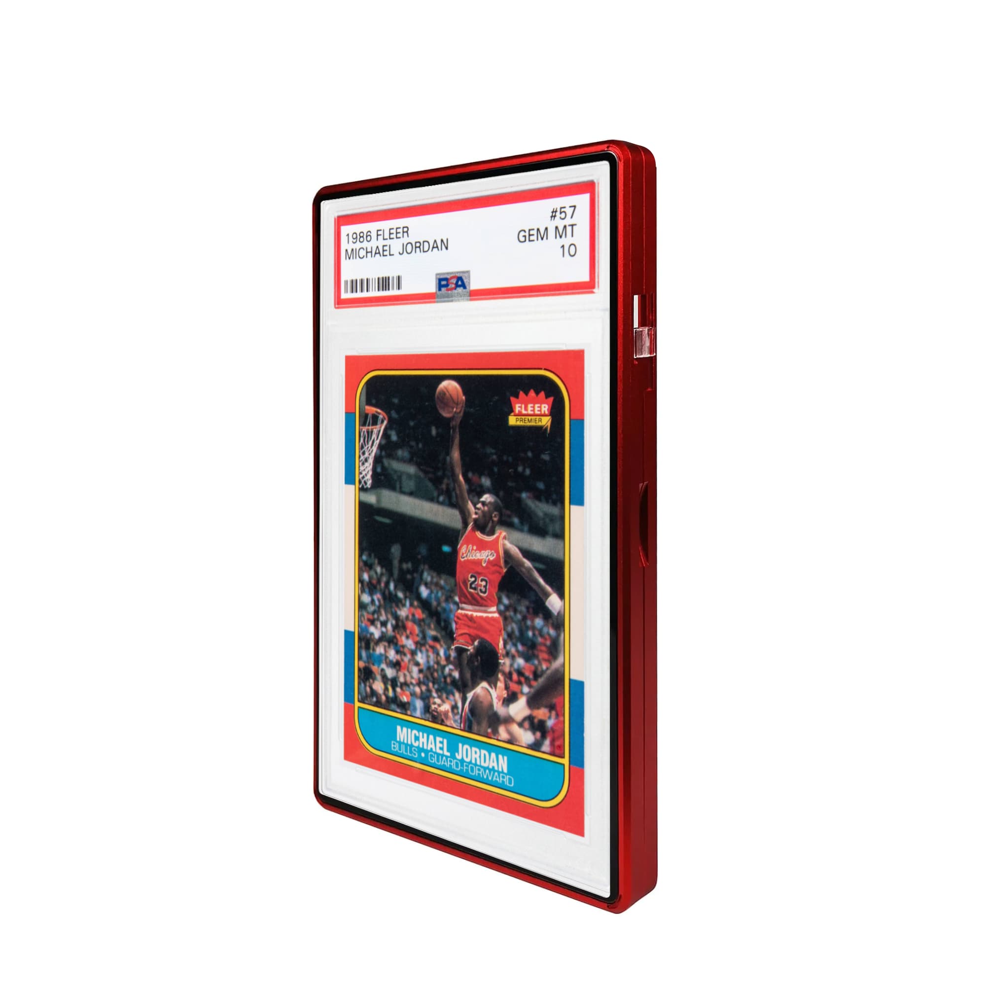 Standard PSA Slabmags Case - Matte Red(Compatible With Standard CGC, CSG & AGS Slabs)