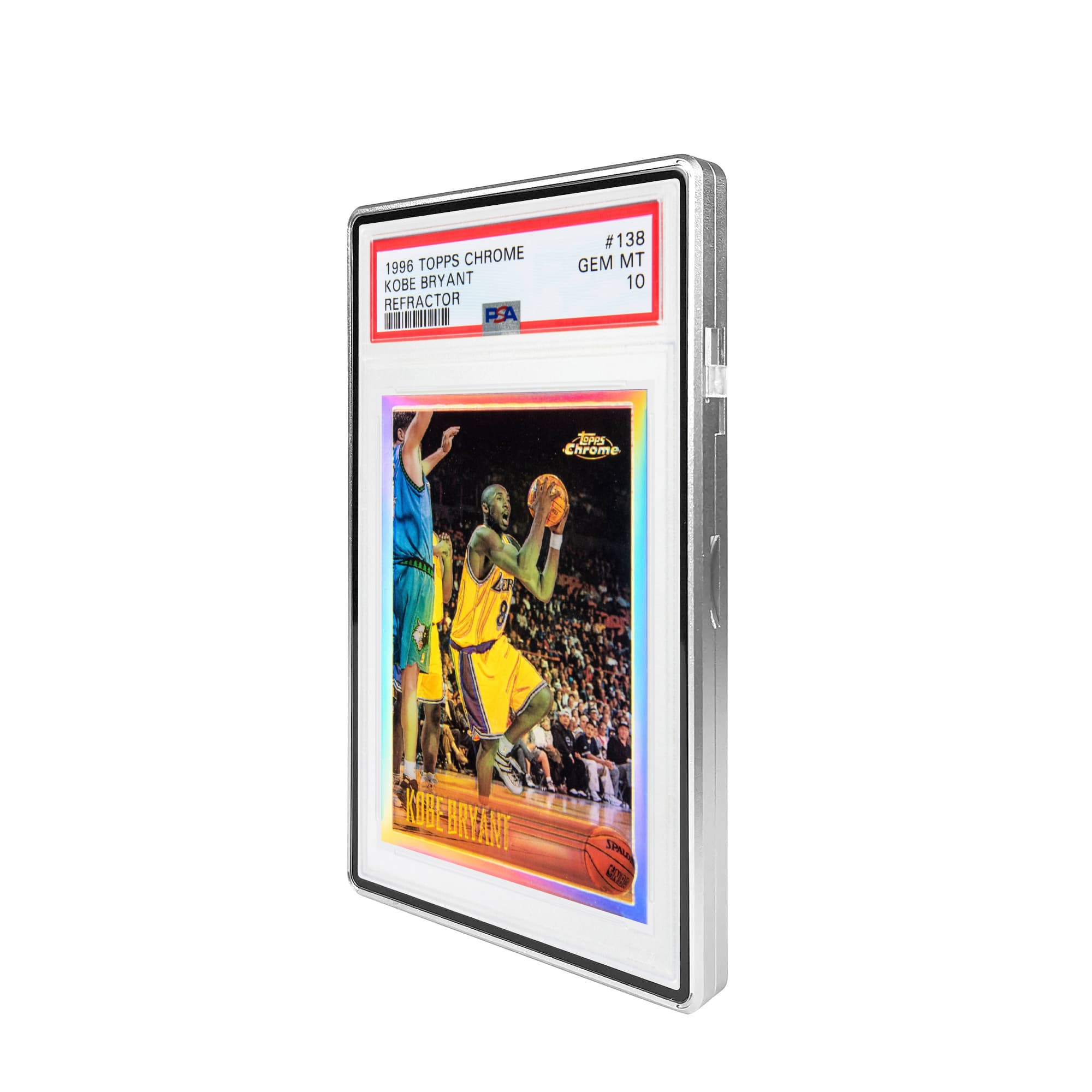 Standard PSA Slabmags Case - Matte Silver(Compatible With Standard CGC, CSG & AGS Slabs)