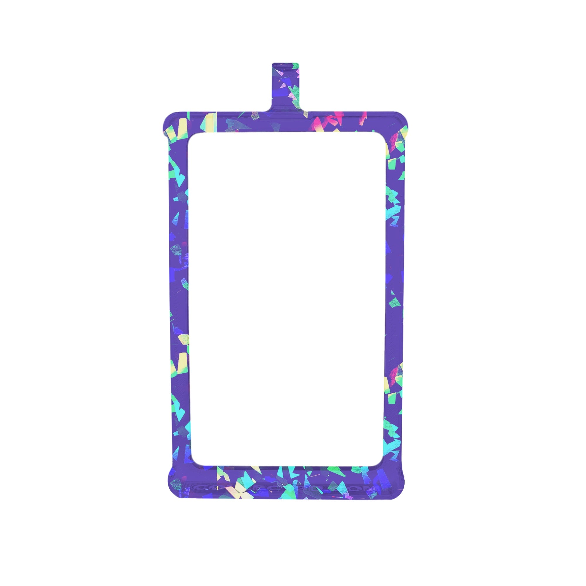 Chain Adapter For PSA Thick Slabmags Case - Cracked Ice Purple