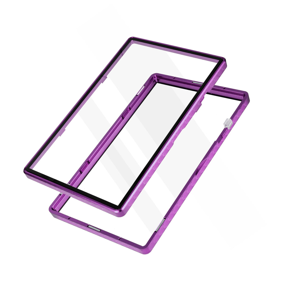 Etched Series Thick PSA Slabmags Case - Snakeskin Purple