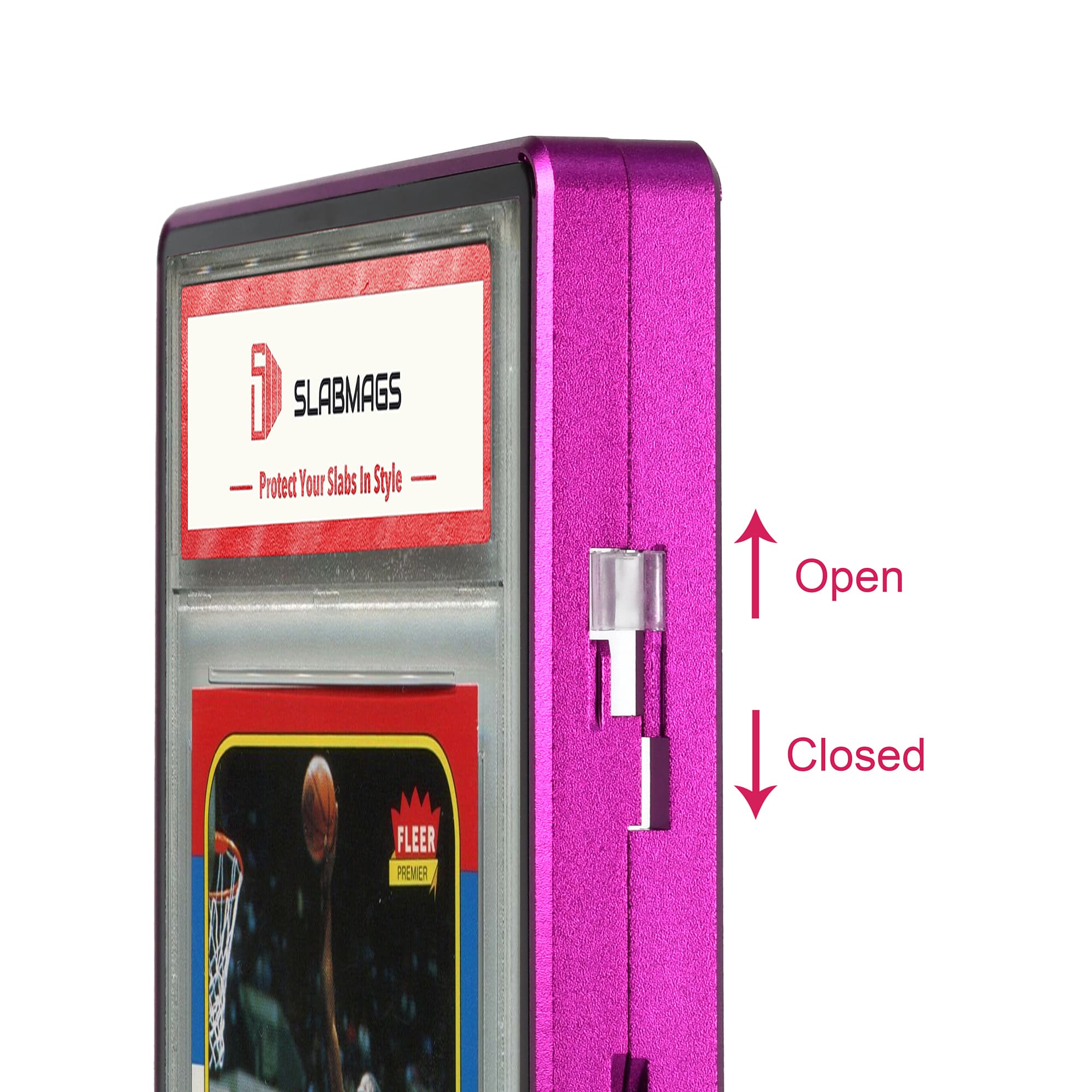 Thick PSA Slabmags Case - Matte Violet