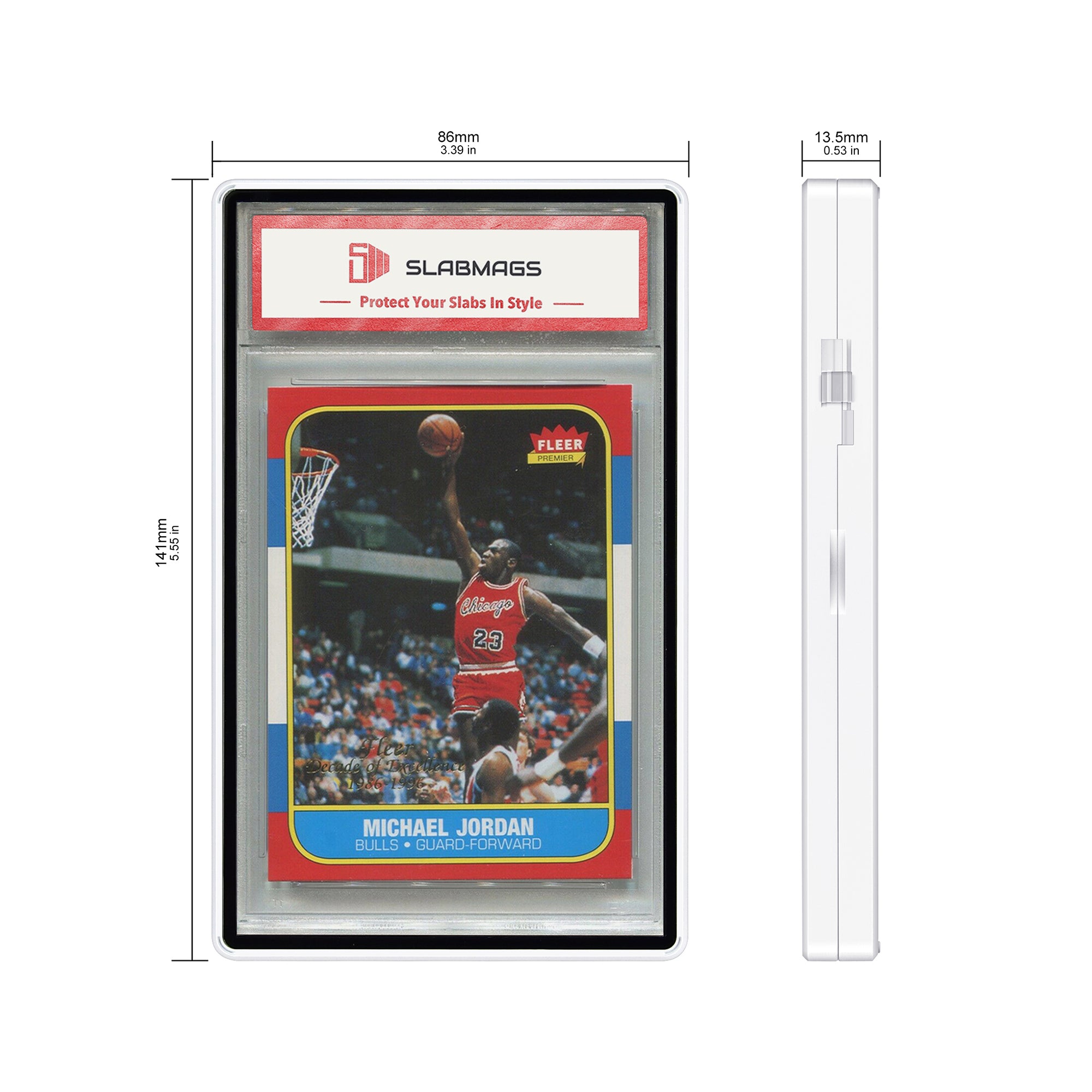 Thick PSA Slabmags Case - Matte White