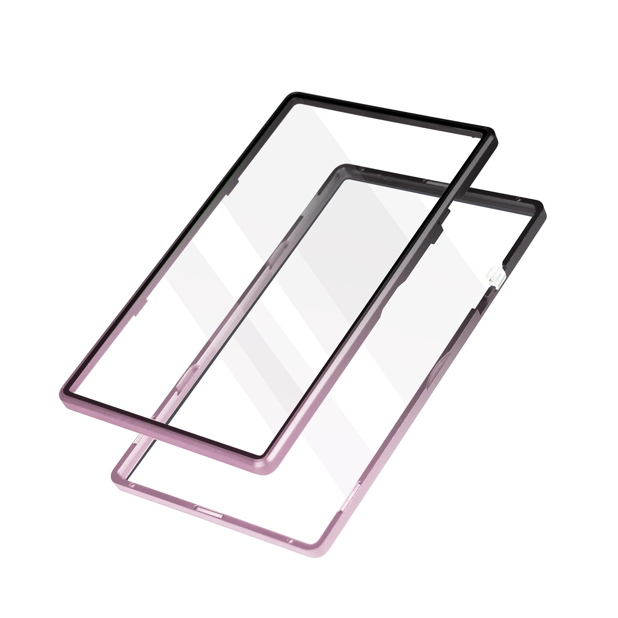 Gradient Series Standard PSA Slabmags Case - Top Black Bottom Pink