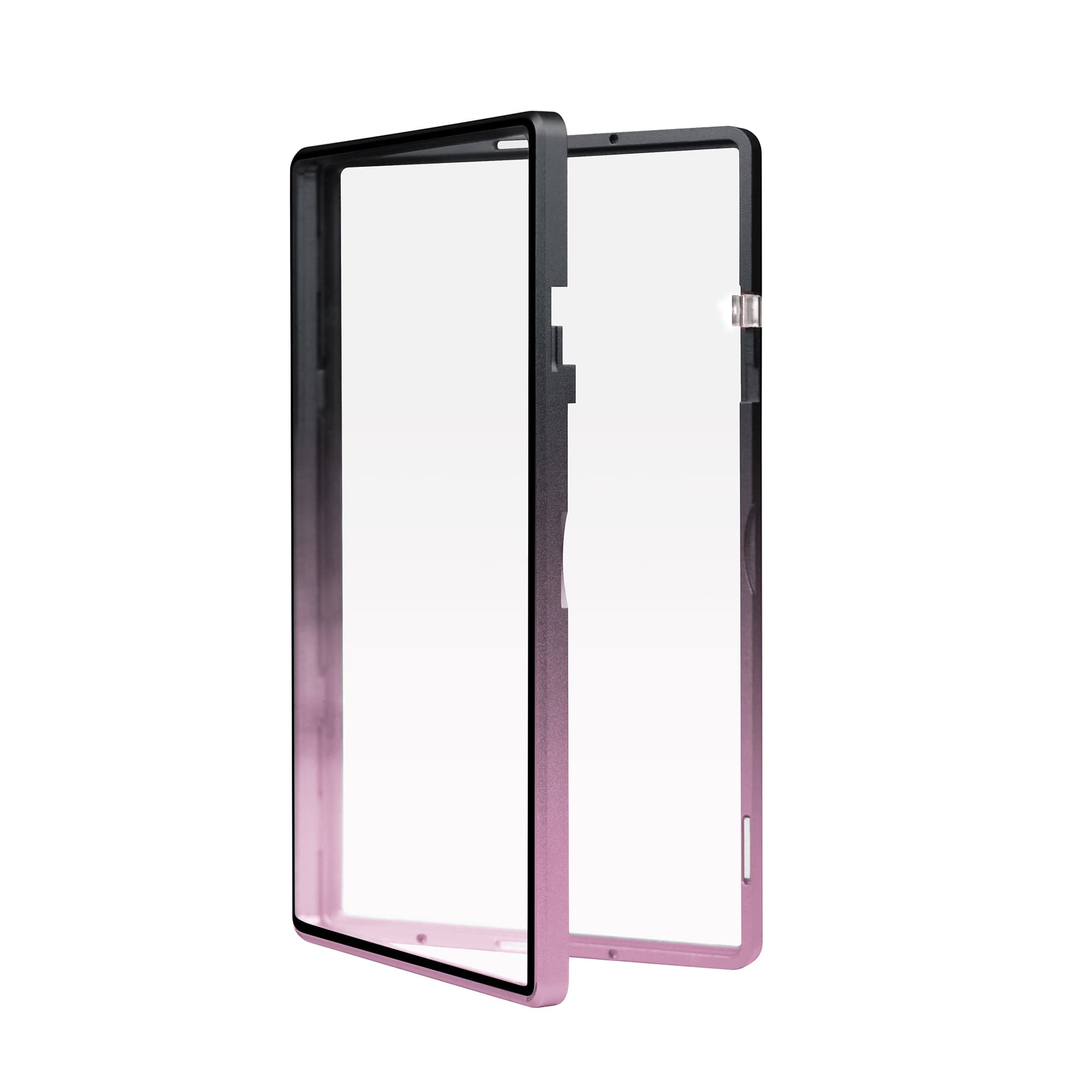 Gradient Series Standard PSA Slabmags Case - Top Black Bottom Pink