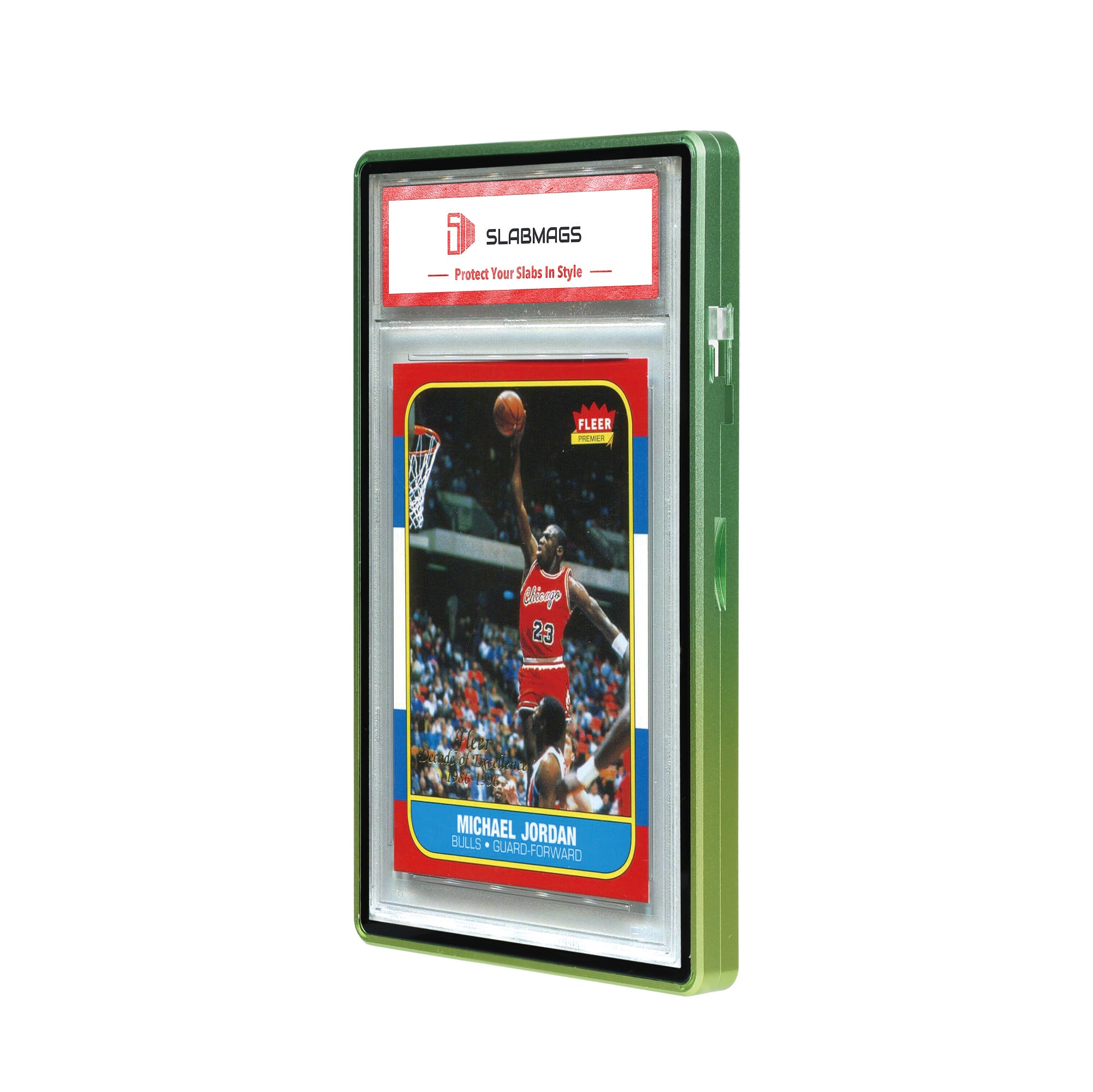 Gradient Series Standard PSA Slabmags Case - Top Dark Green, Bottom Light Green