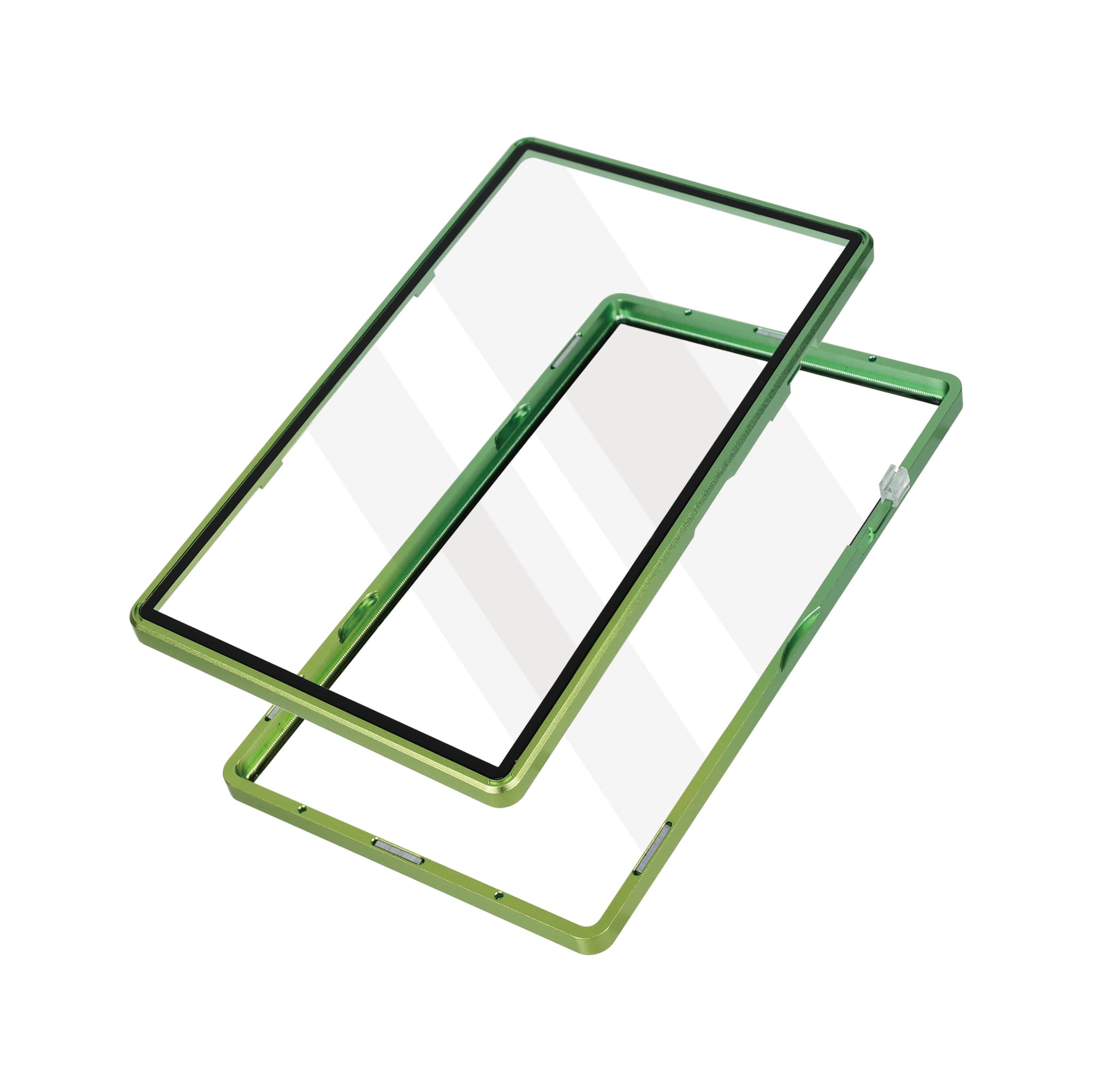 Gradient Series Standard PSA Slabmags Case - Top Dark Green, Bottom Light Green
