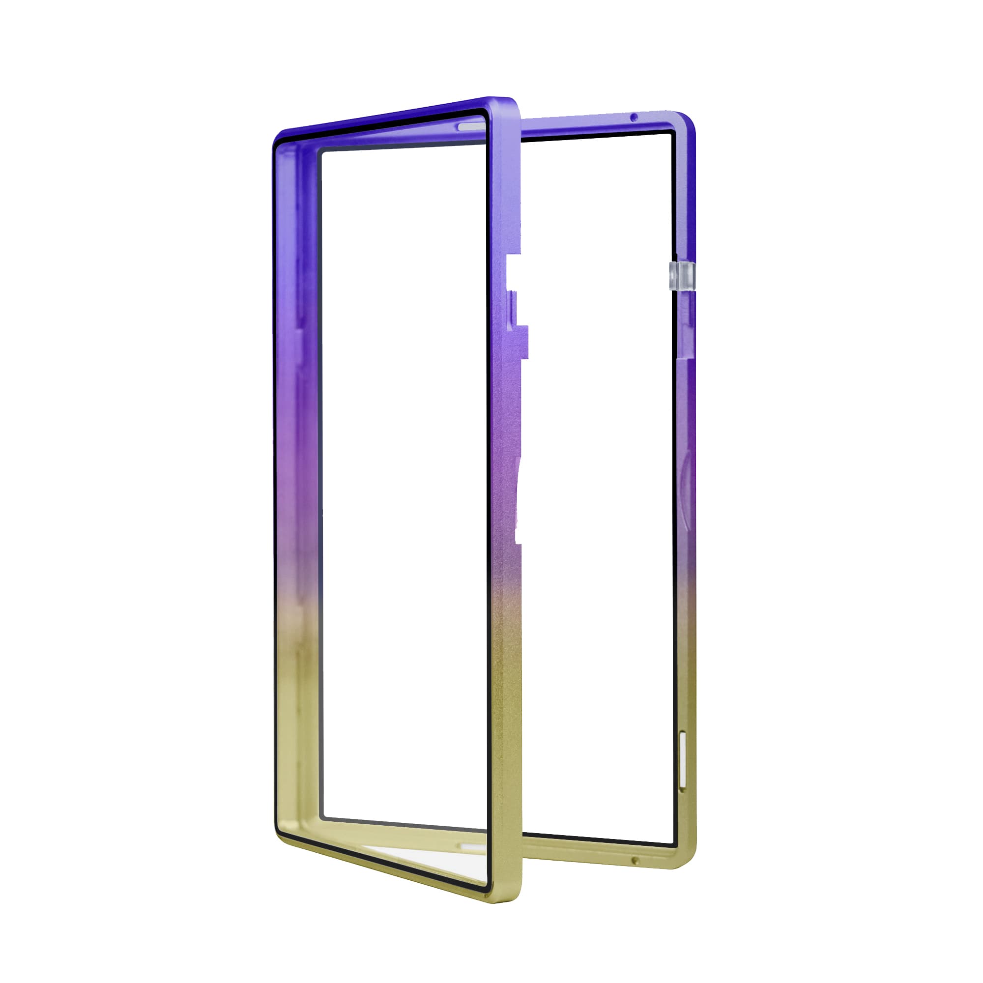 Gradient Series Standard PSA Slabmags Case - Top Purple, Middle Violet,Bottom Yellow