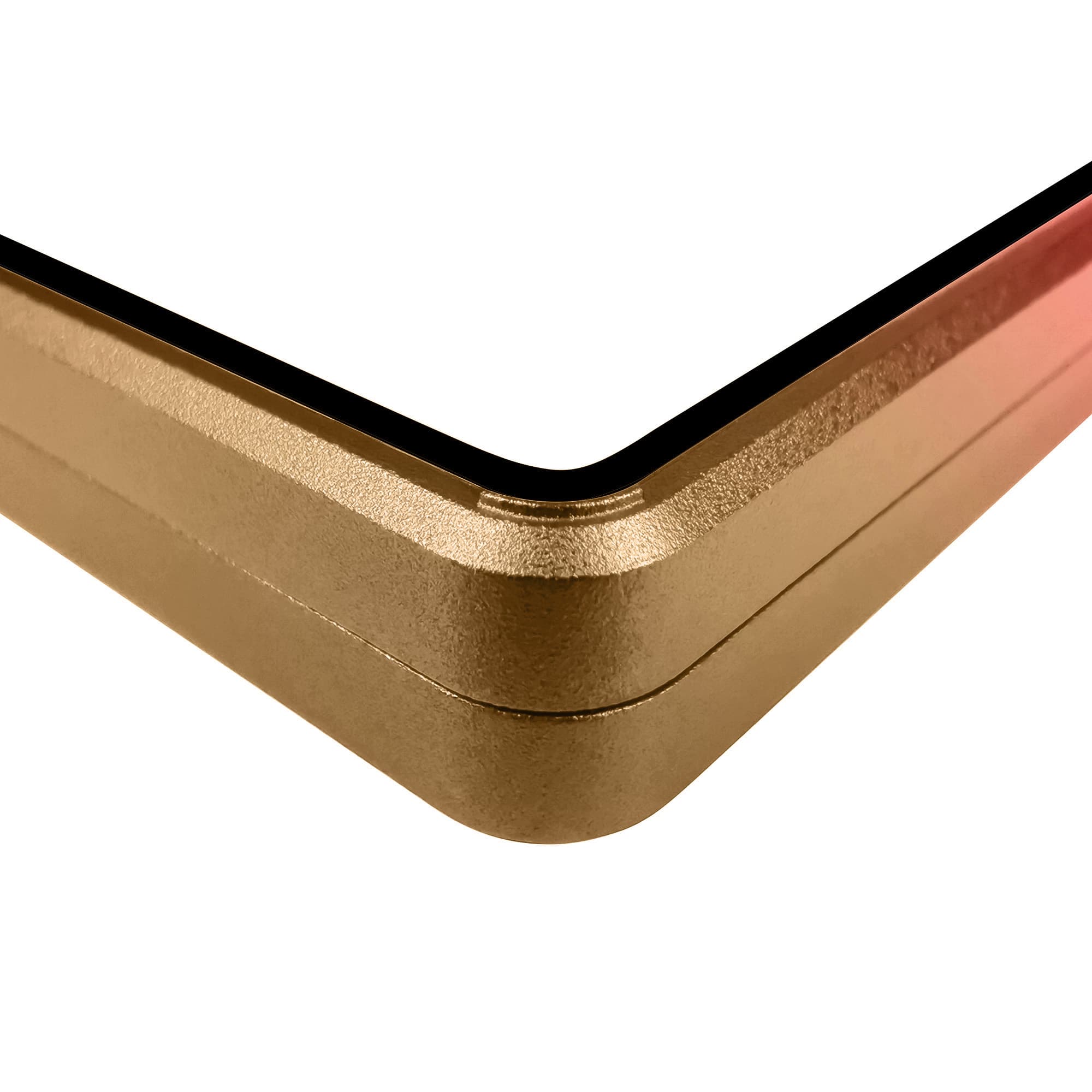 Gradient Series Standard PSA Slabmags Case - Top Red, Bottom Gold