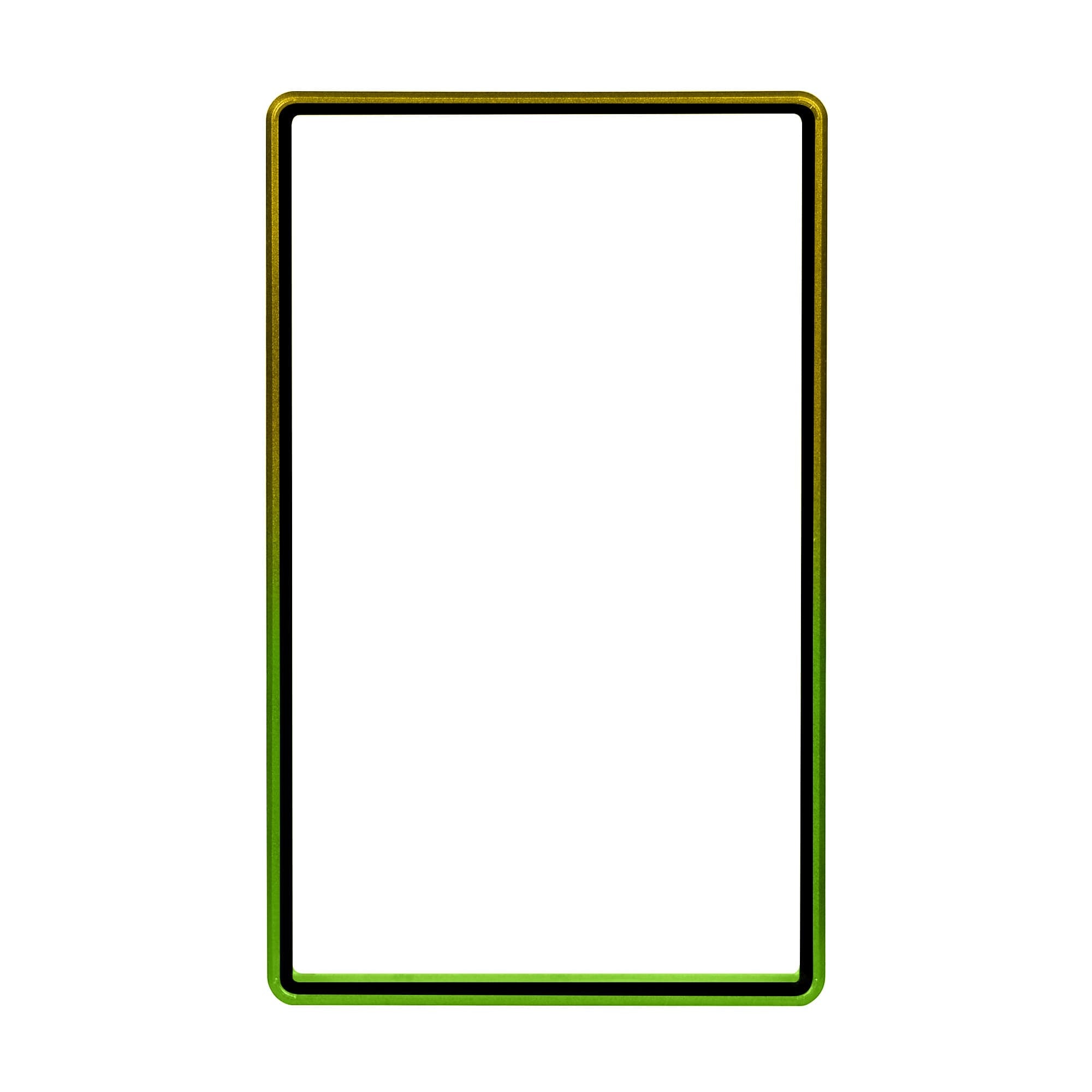 Gradient Series Standard PSA Slabmags Case - Top Yellow, Bottom Green