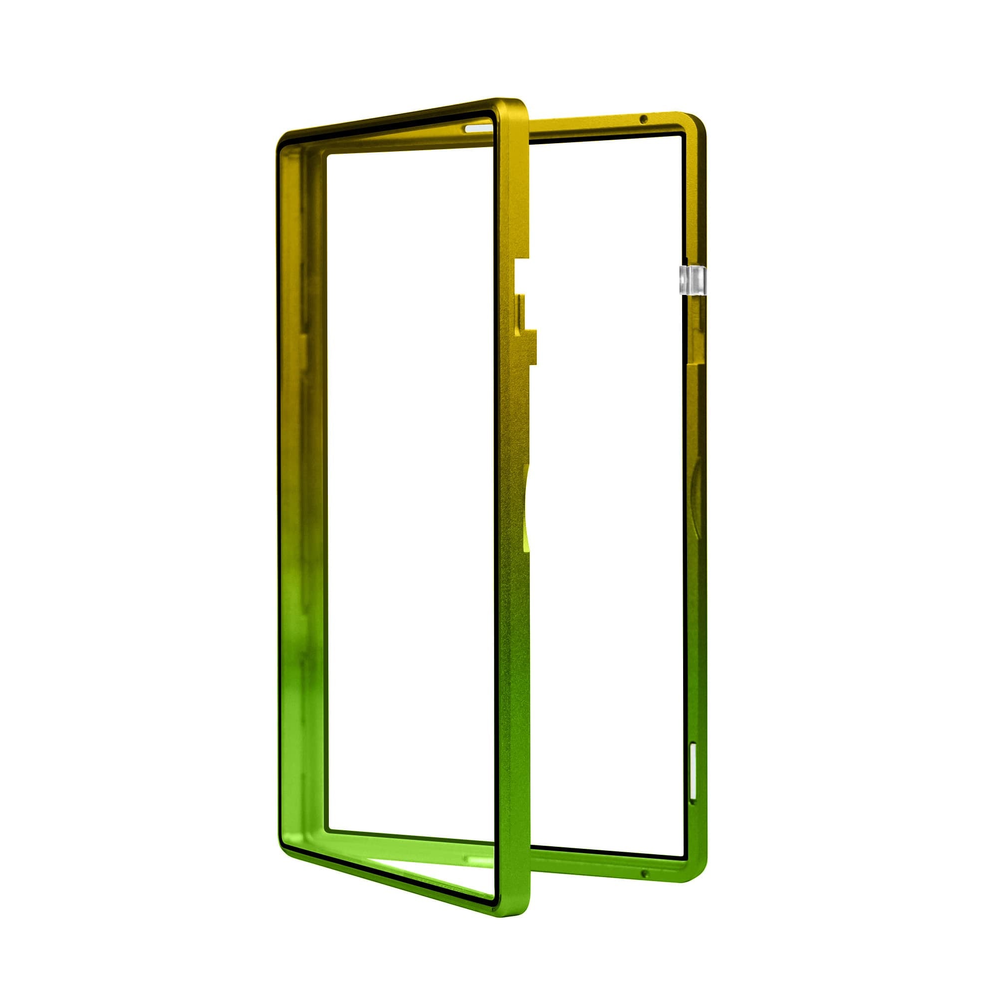 Gradient Series Standard PSA Slabmags Case - Top Yellow, Bottom Green