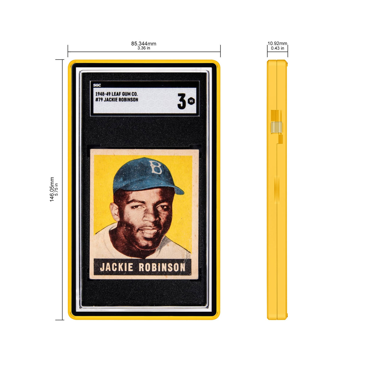 Standard SGC Slabmags Case - Matte Exotic Yellow