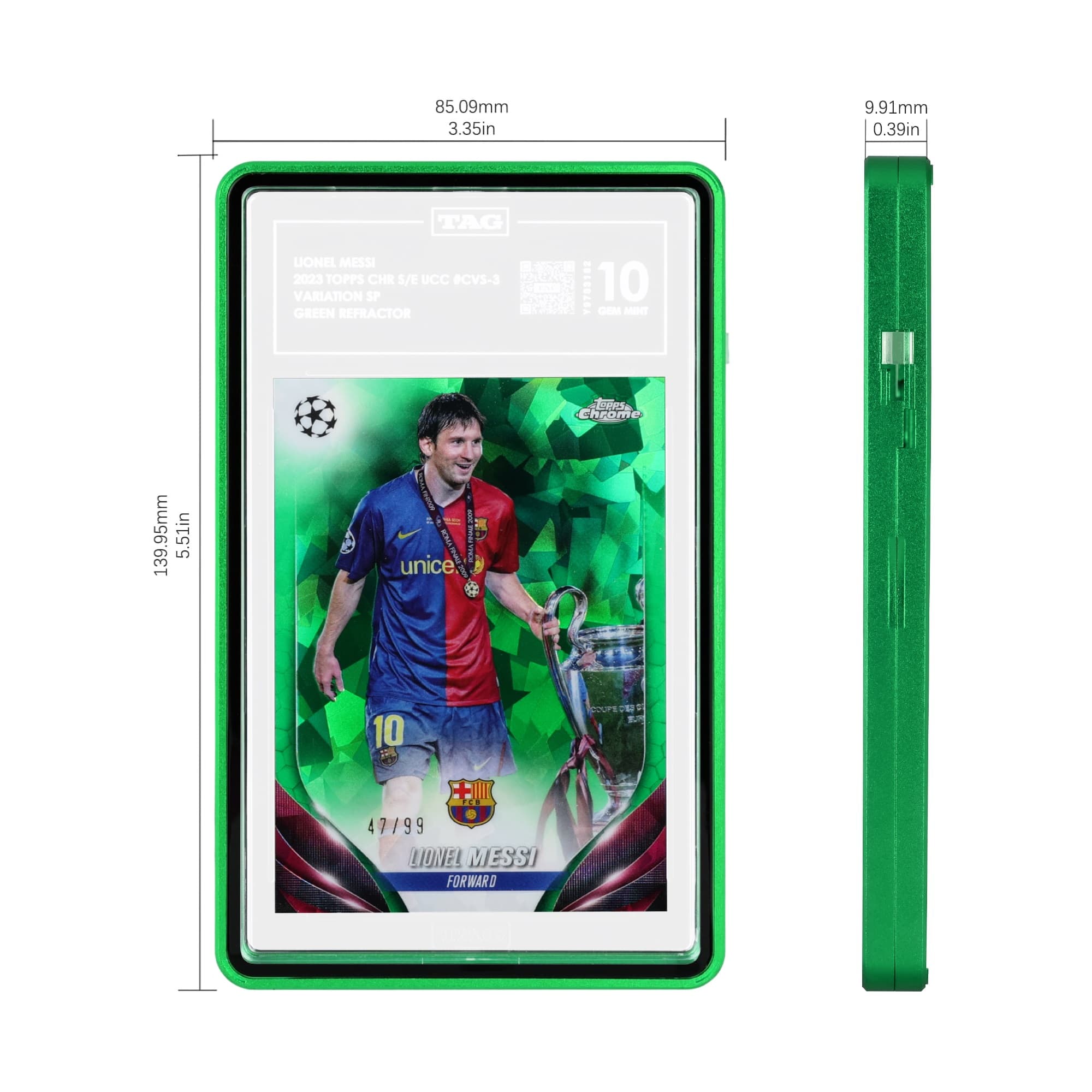 Standard TAG Slabmags Case - Matte Green