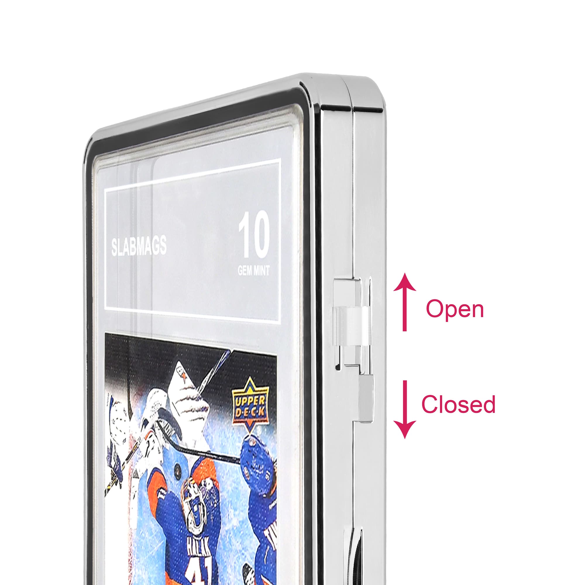 Standard TAG Slabmags Case - Metallic Silver