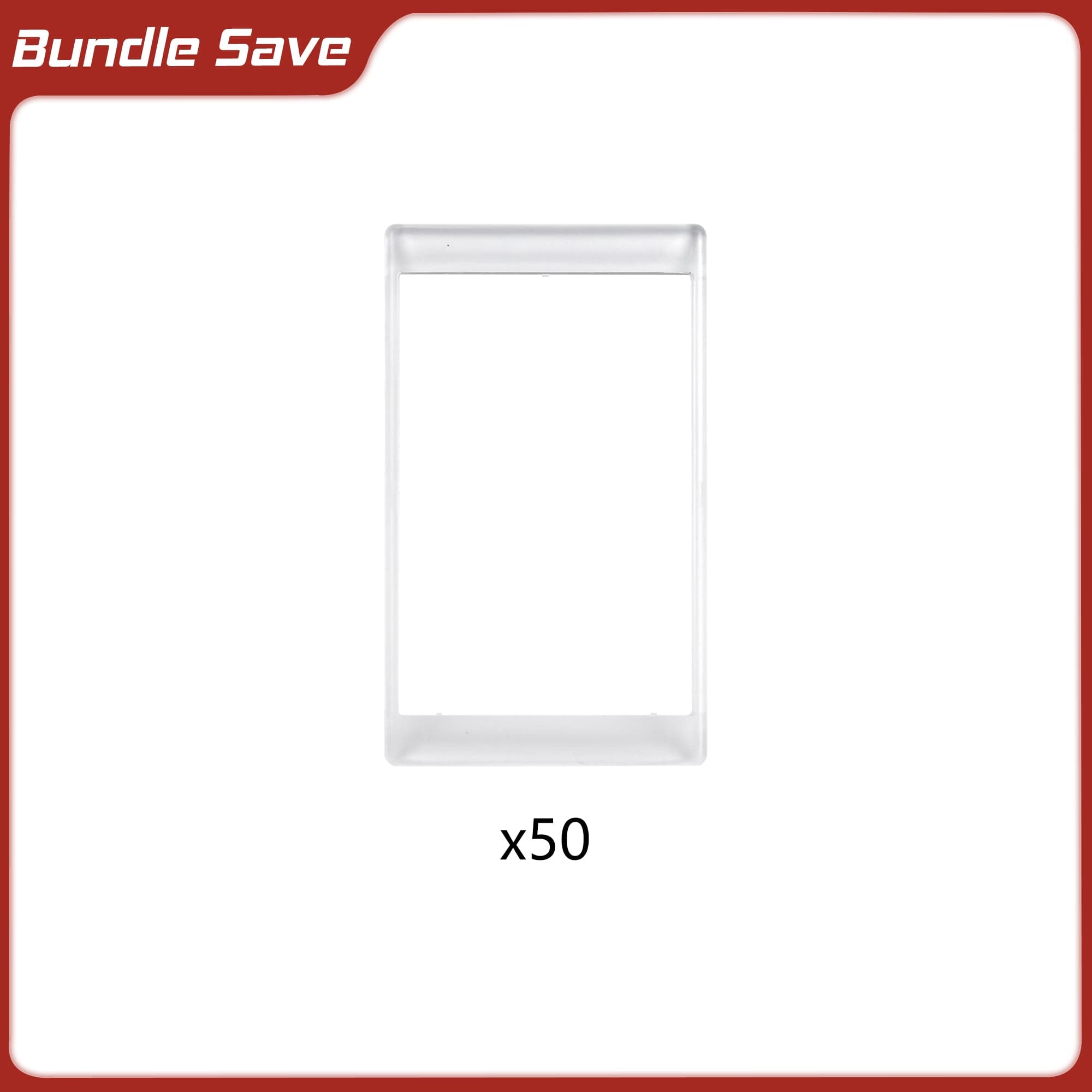 (50) Clear Ultra Pro/BCW Inserts - Made for PSA Slabmags Case