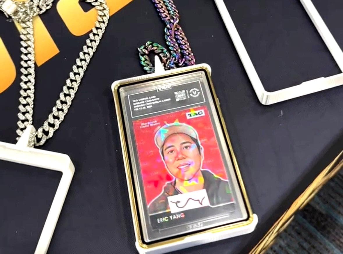 Stand Out at Your Next Card Show with a Custom SlabChain Necklace - Slabmags Stand Out at Your Next Card Show with a Custom SlabChain Necklace - Slabmags