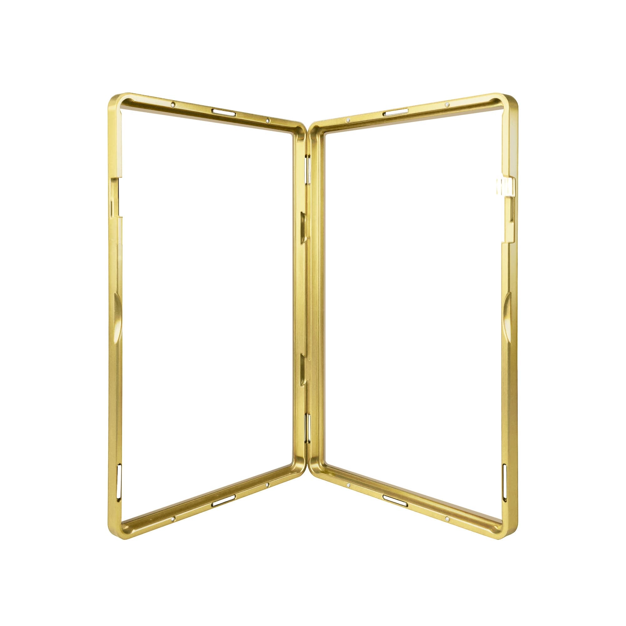 Standard BGS Slabmags Case - Metallic Gold With Gold Glass Border