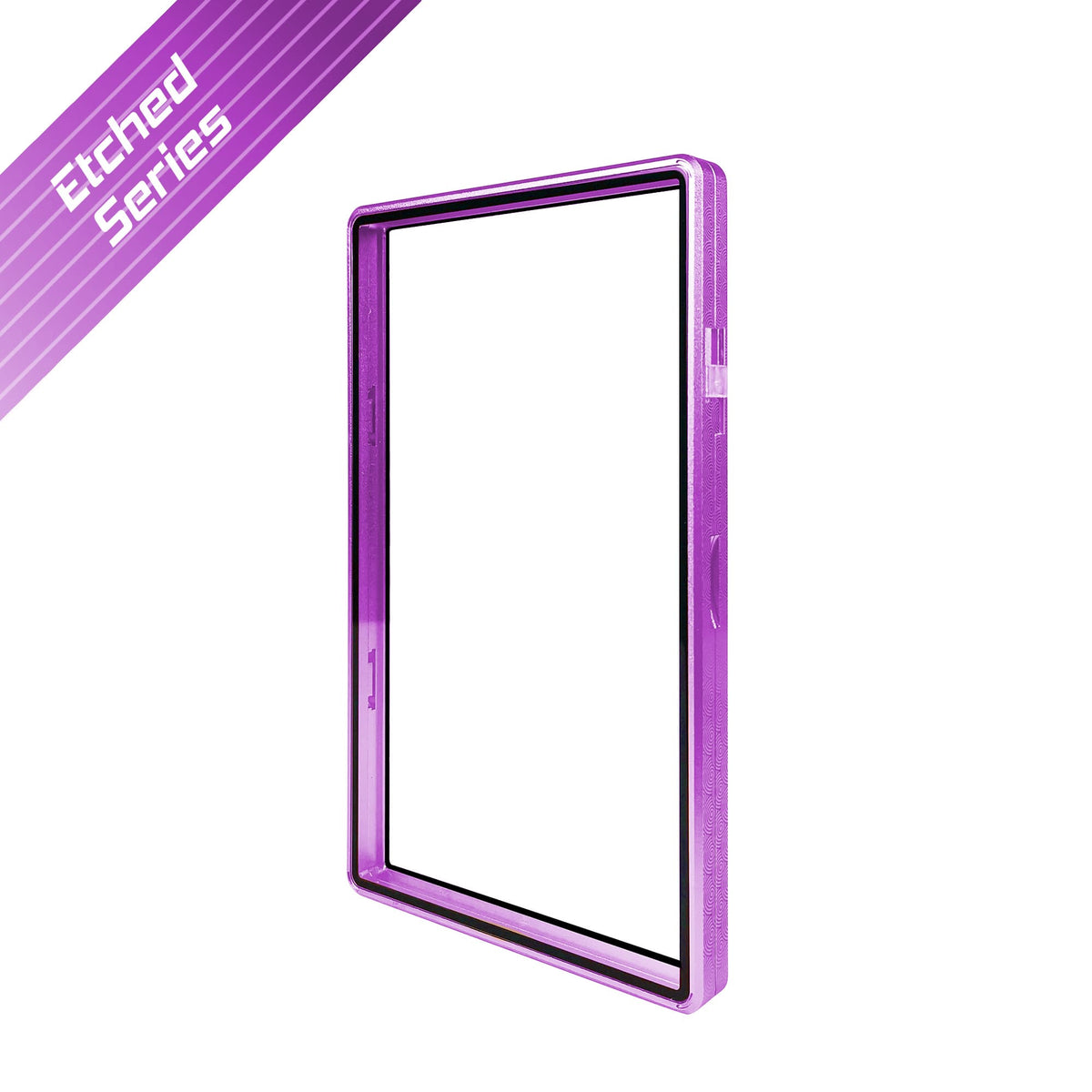 Etched Series Standard PSA Slabmags Case - Mosaic Purple