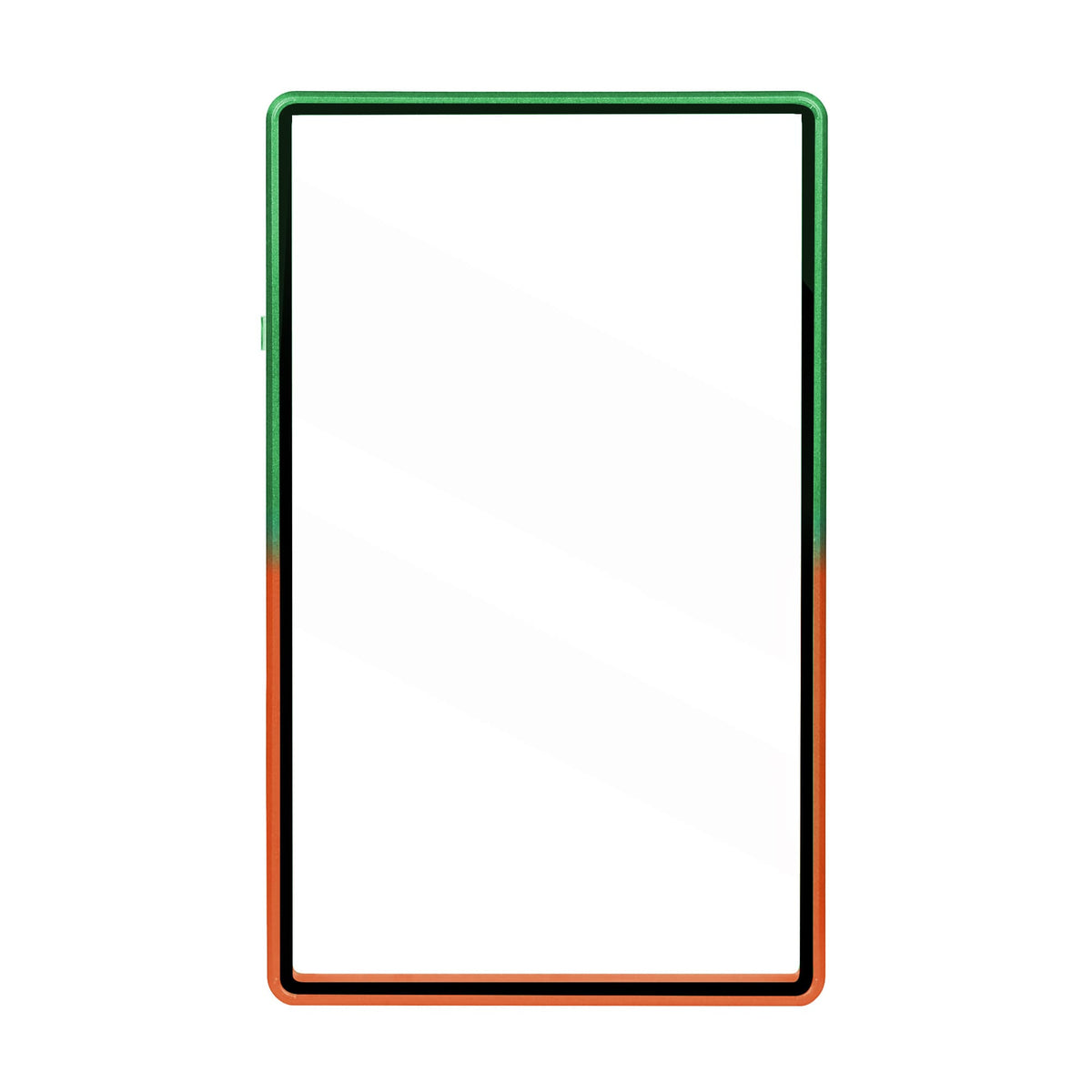 Gradient Series Standard PSA Slabmags Case - Top Green, Bottom Orange