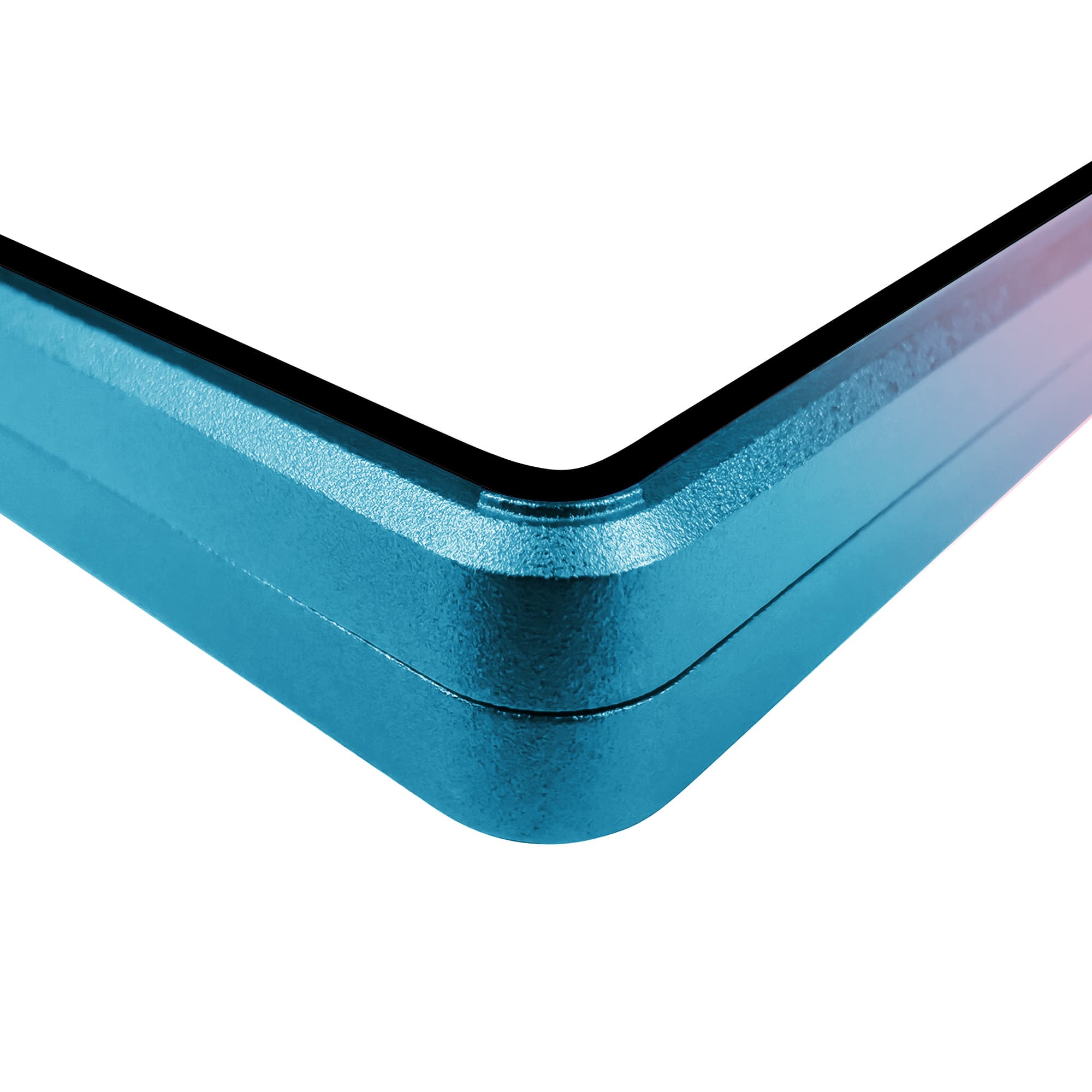 Gradient Series Standard PSA Slabmags Case - Top Pink, Bottom Aqua Blue