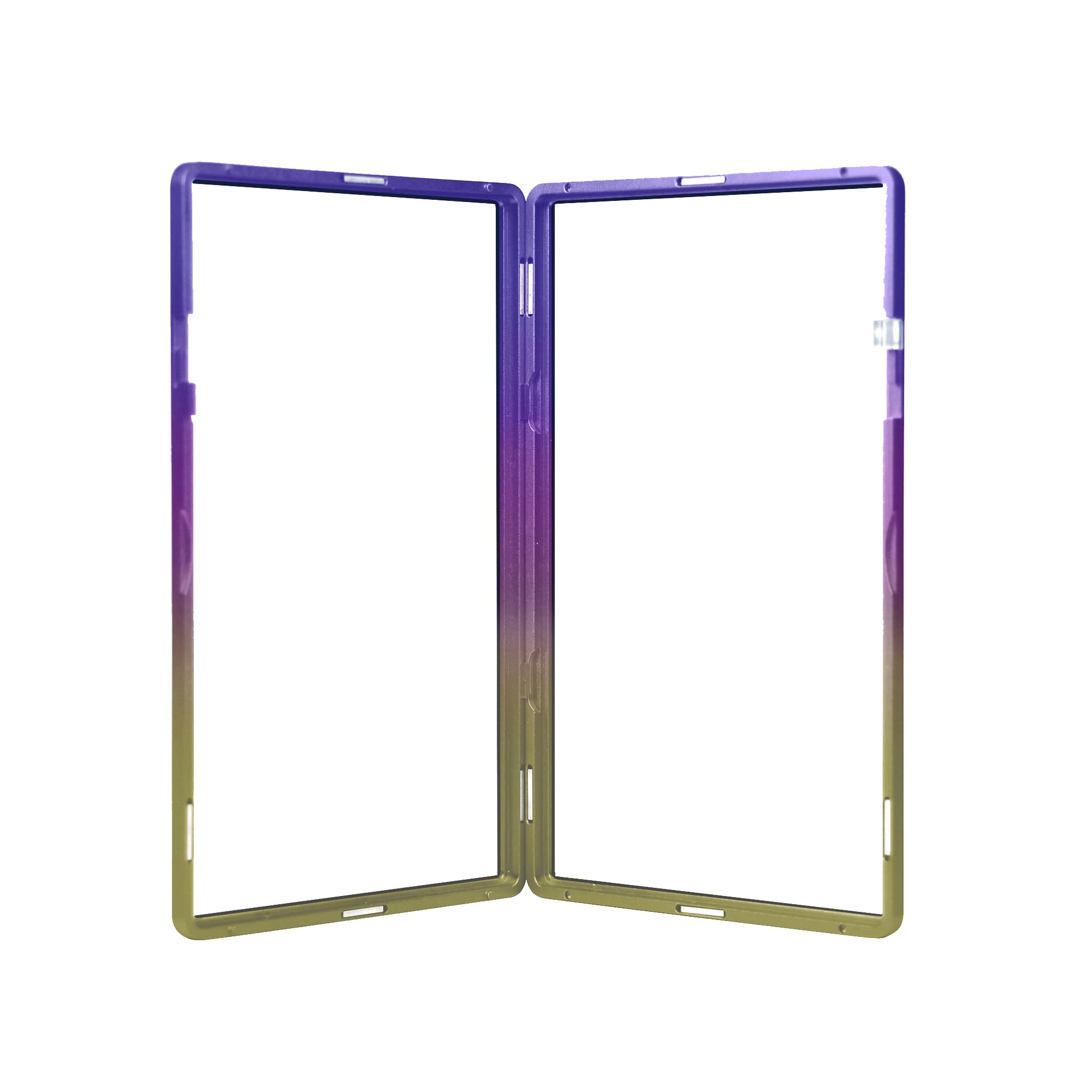 Gradient Series Standard PSA Slabmags Case - Top Purple, Middle Violet,Bottom Yellow