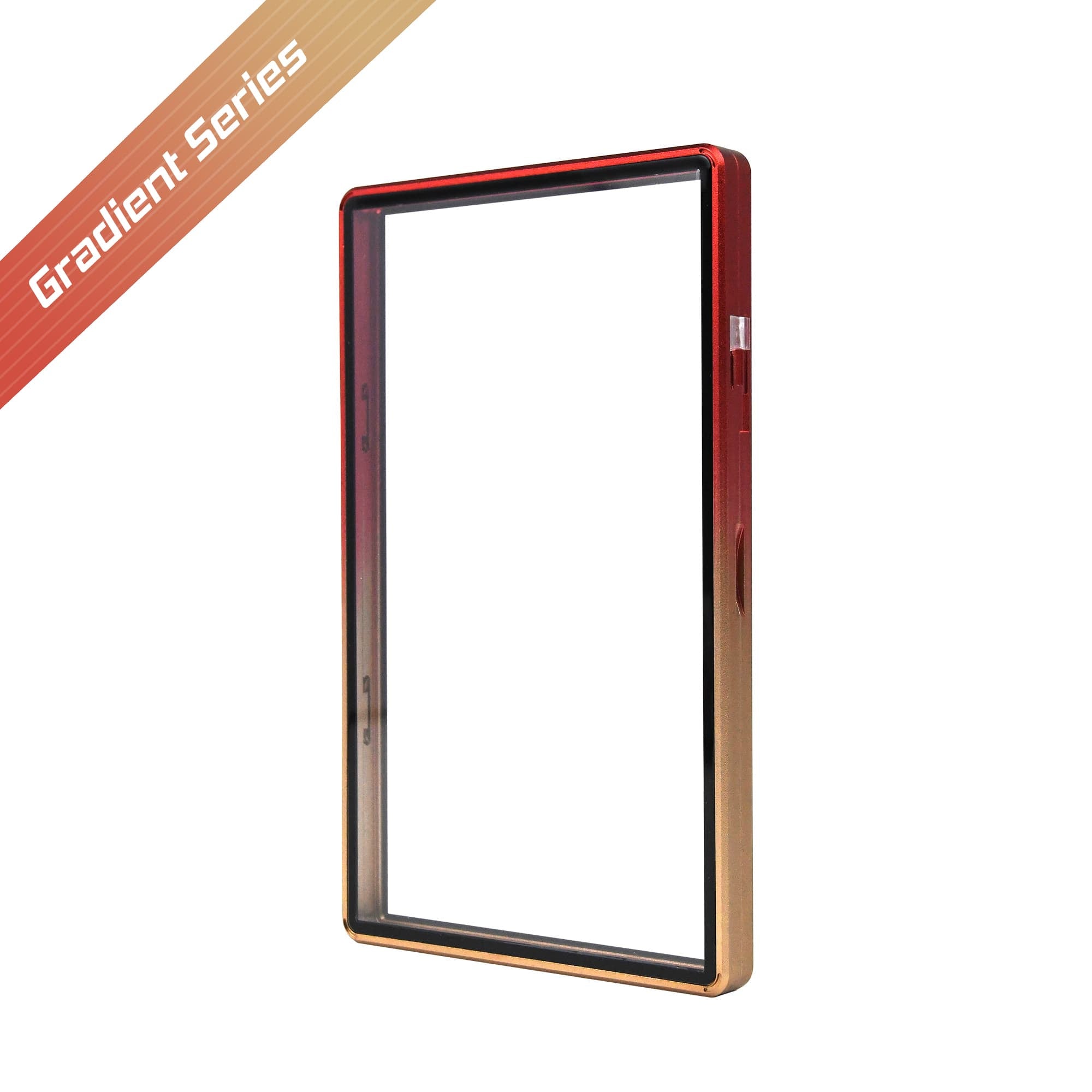 Gradient Series Standard PSA Slabmags Case - Top Red, Bottom Gold