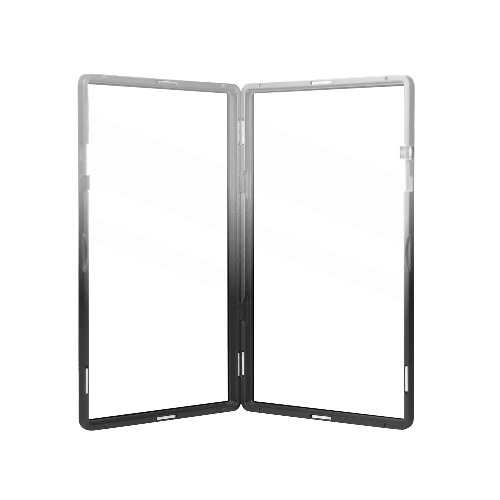 Gradient Series Standard PSA Slabmags Case - Top Silver, Bottom Black