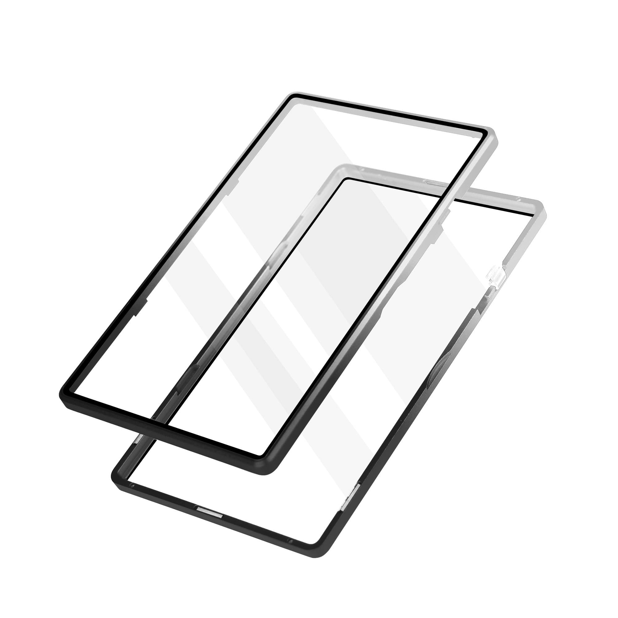 Gradient Series Standard PSA Slabmags Case - Top Silver, Bottom Black