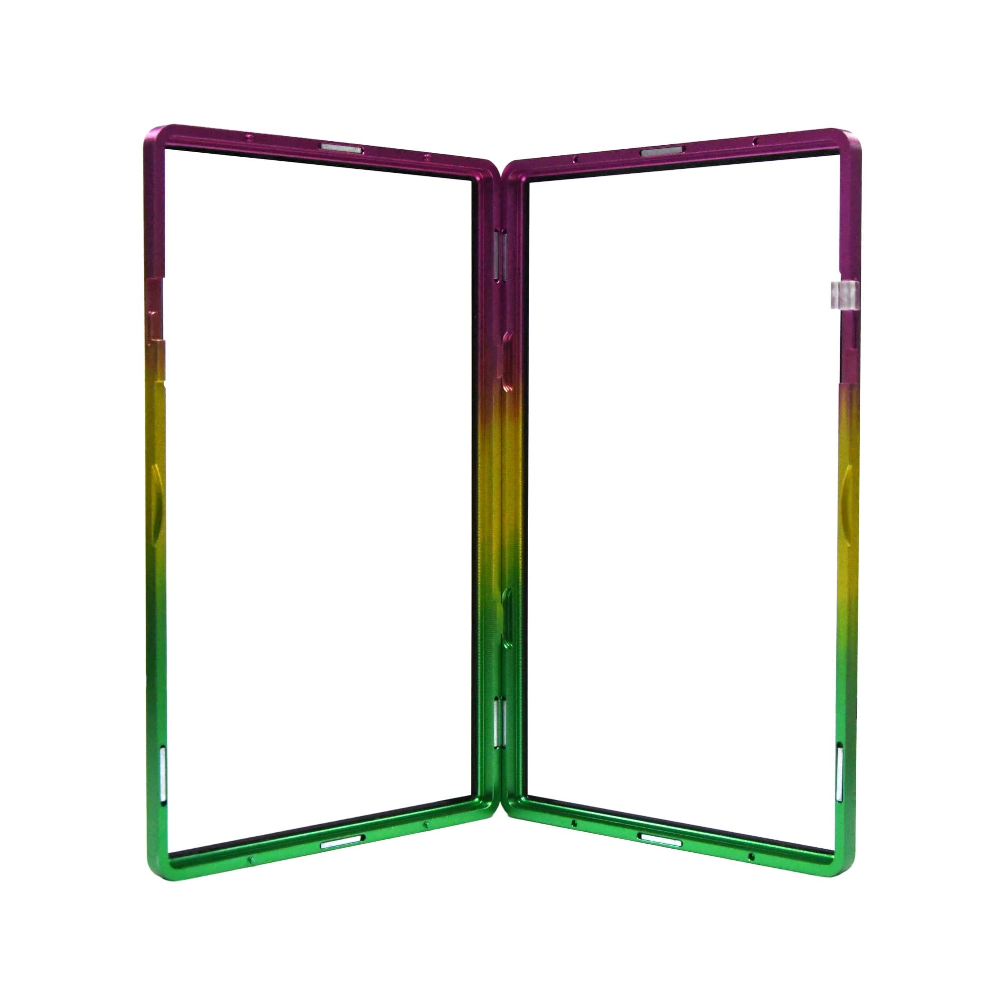 Gradient Series Standard PSA Slabmags Case - Top Violet, Middle Yellow,Bottom Green