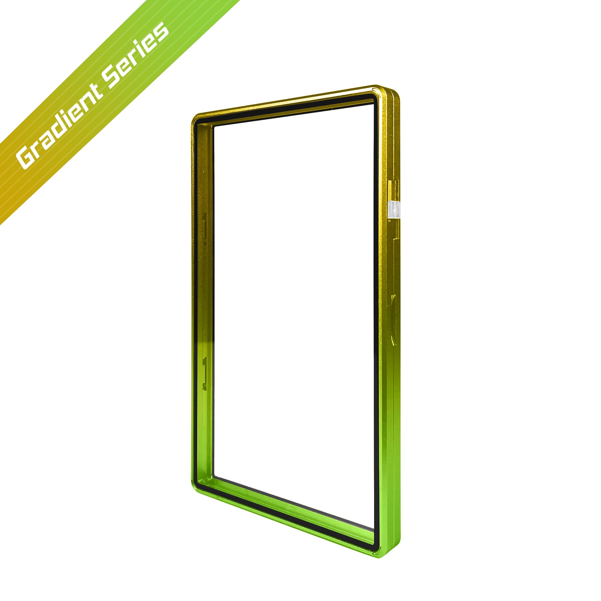 Gradient Series Standard PSA Slabmags Case - Top Yellow, Bottom Green