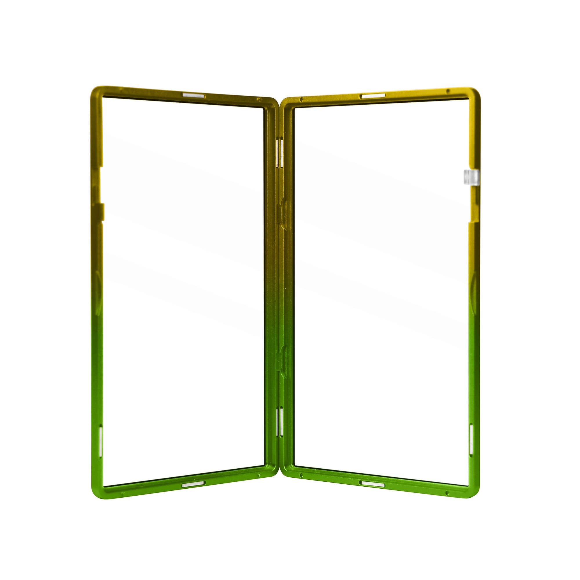 Gradient Series Standard PSA Slabmags Case - Top Yellow, Bottom Green