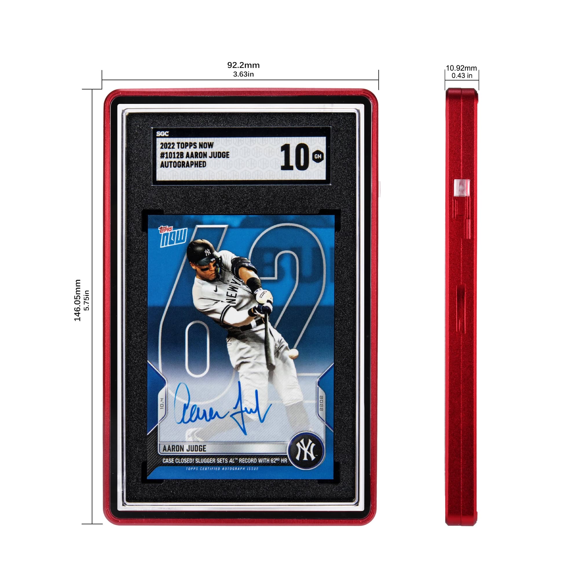 Standard SGC Slabmags Case - Matte Red