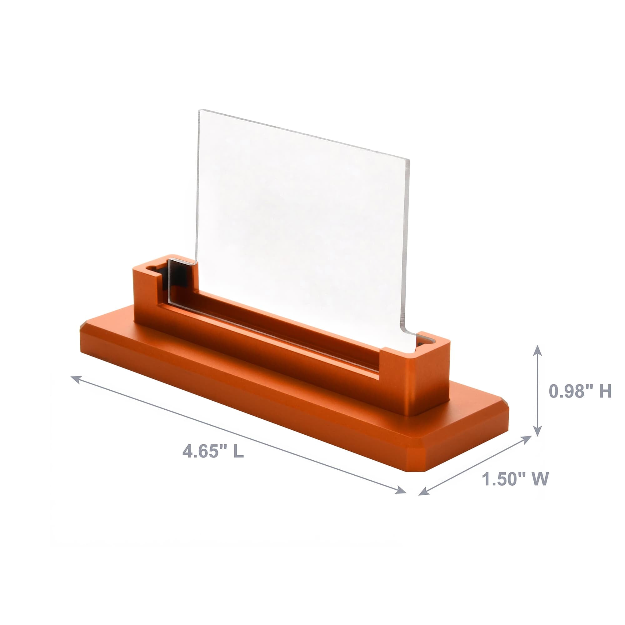 Matte Series Standard PSA Stand - Orange - Slabmags