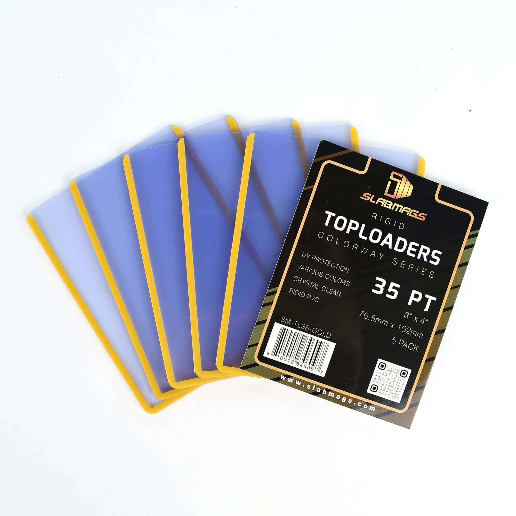 300 CSP Top Loader Bags - Perfect Fit For 55pt To 59pt Cards, Resealable